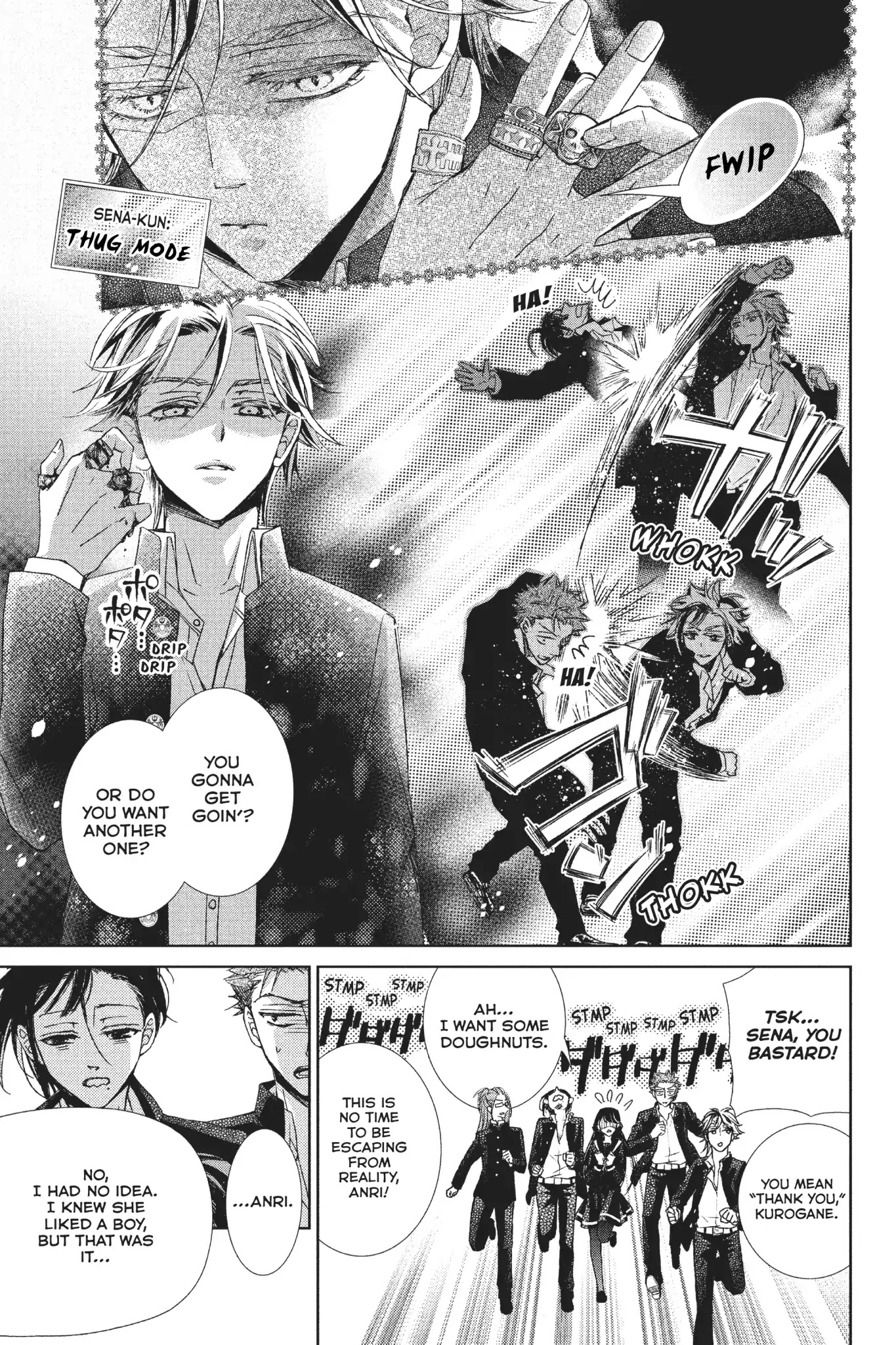 Kurohyou to 16-sai Chapter 31 page 11 - Chapter 31: Vol. 8 Trap 31: Claw Marks That Can't Be Hidden