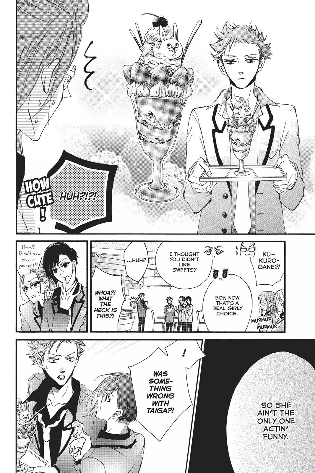 Kurohyou to 16-sai Chapter 8 page 10 - Chapter 8: A Sweet Kiss Through a Doughnut
