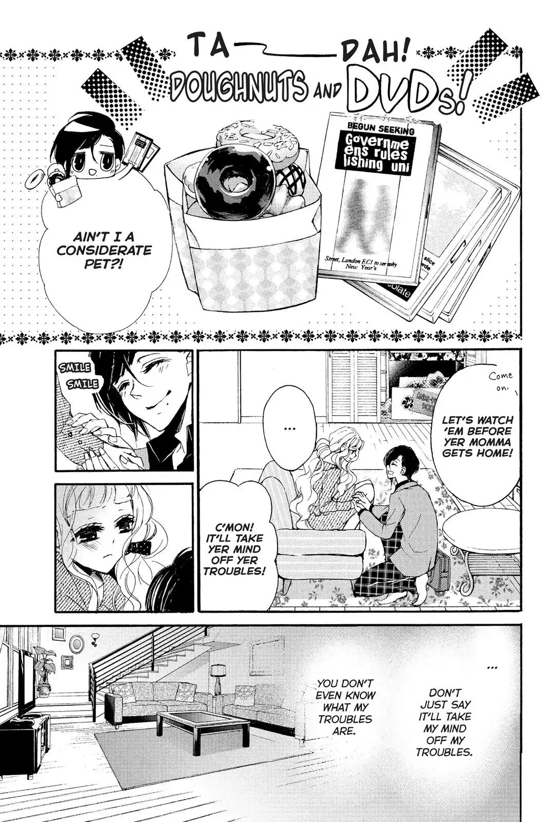 Kurohyou to 16-sai Chapter 8 page 15 - Chapter 8: A Sweet Kiss Through a Doughnut