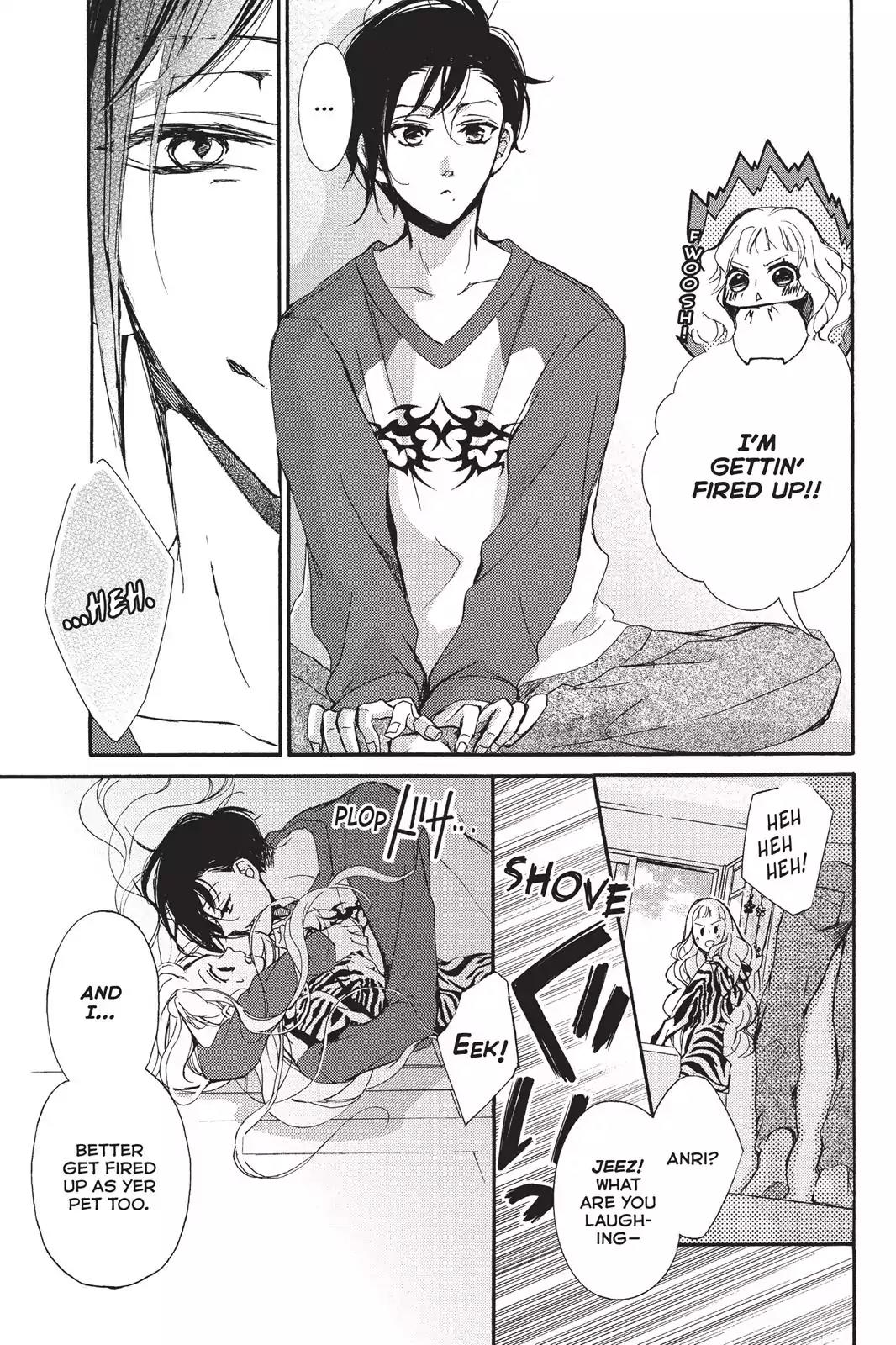 Kurohyou to 16-sai Chapter 8 page 34 - Chapter 8: A Sweet Kiss Through a Doughnut