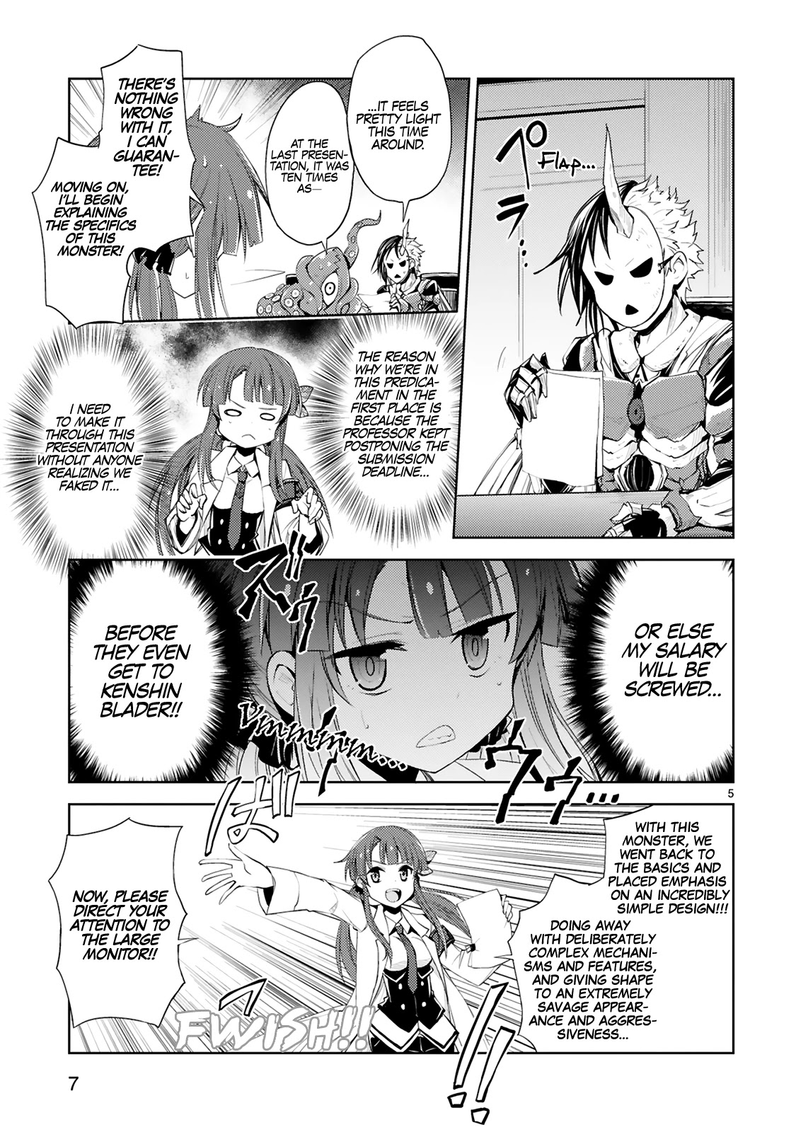 Kuroitsu-san in the Superhuman Research & Development Department Chapter 1 page 10 - Chapter 1: The Monster Design Meeting