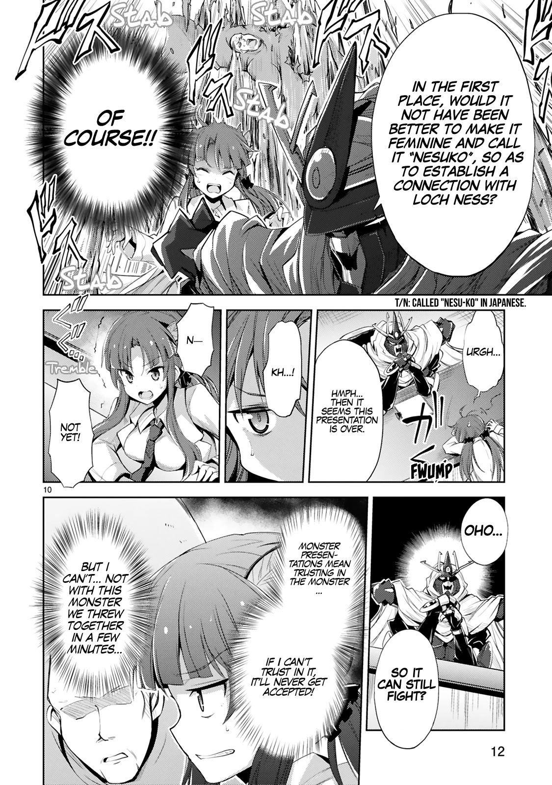 Kuroitsu-san in the Superhuman Research & Development Department Chapter 1 page 15 - Chapter 1: The Monster Design Meeting