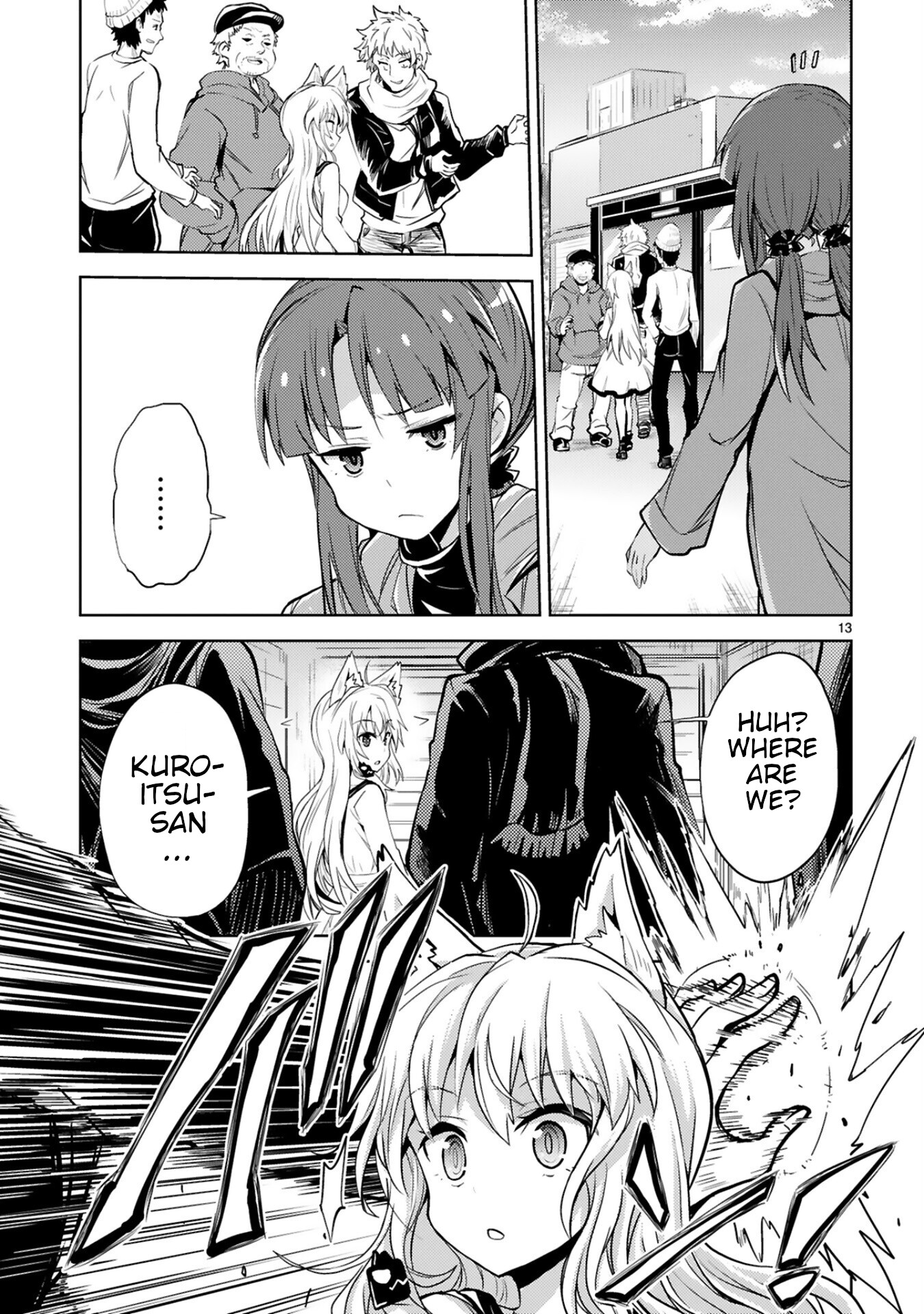 Kuroitsu-san in the Superhuman Research & Development Department Chapter 10 page 13 - Chapter 10: Puppy Love in a Skirt