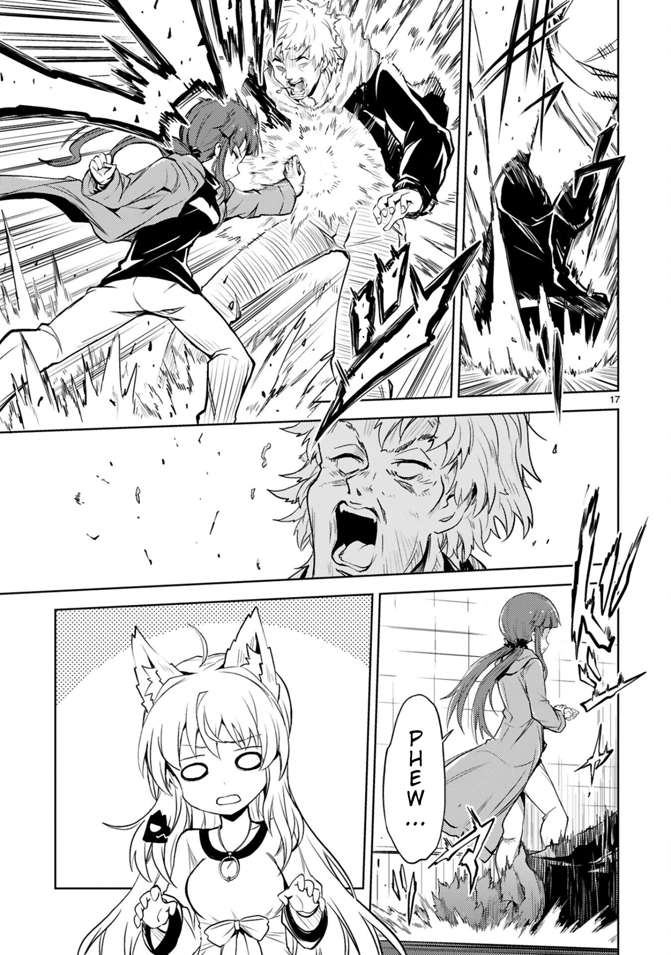 Kuroitsu-san in the Superhuman Research & Development Department Chapter 10 page 17 - Chapter 10: Puppy Love in a Skirt
