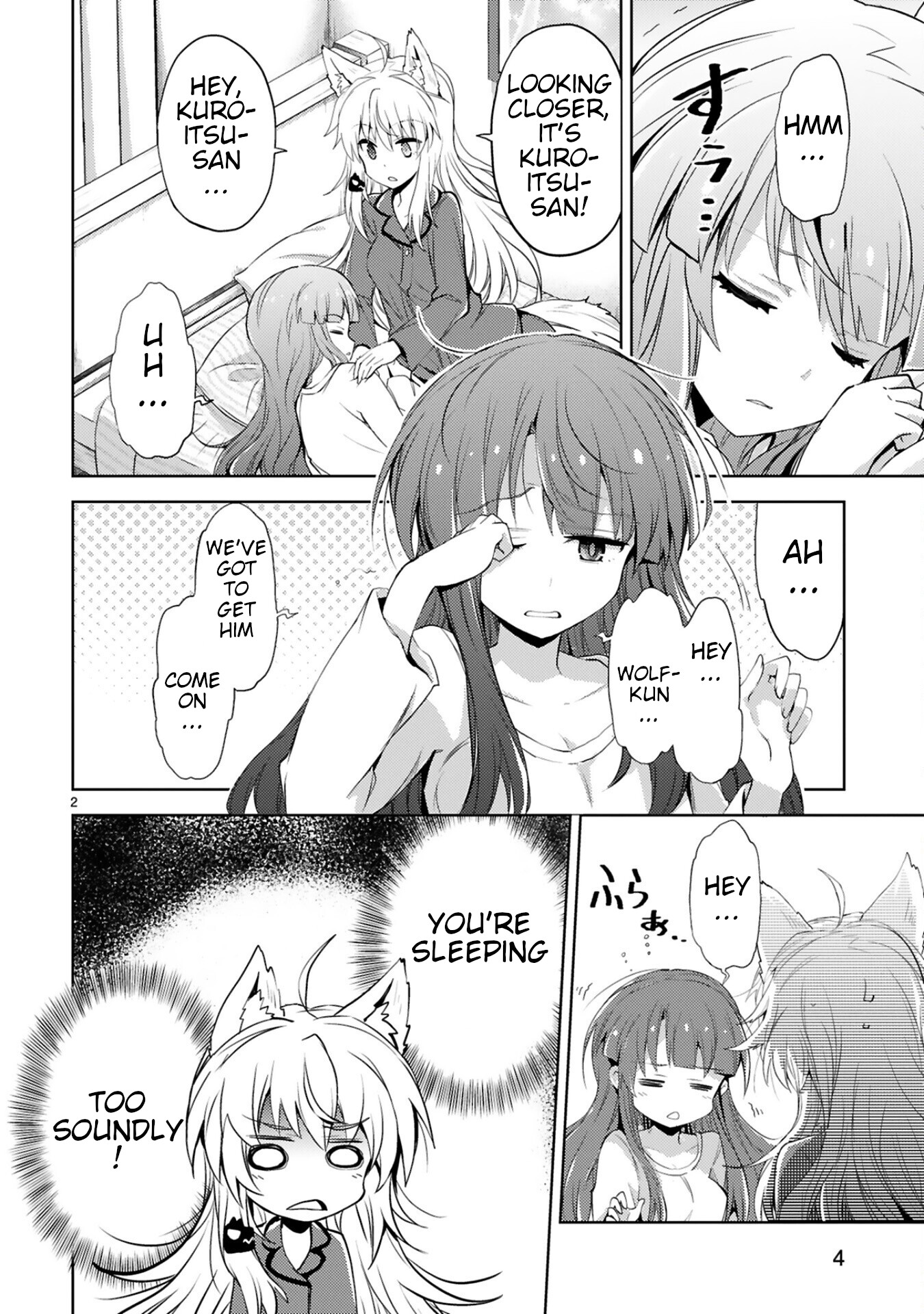Kuroitsu-san in the Superhuman Research & Development Department Chapter 10 page 2 - Chapter 10: Puppy Love in a Skirt