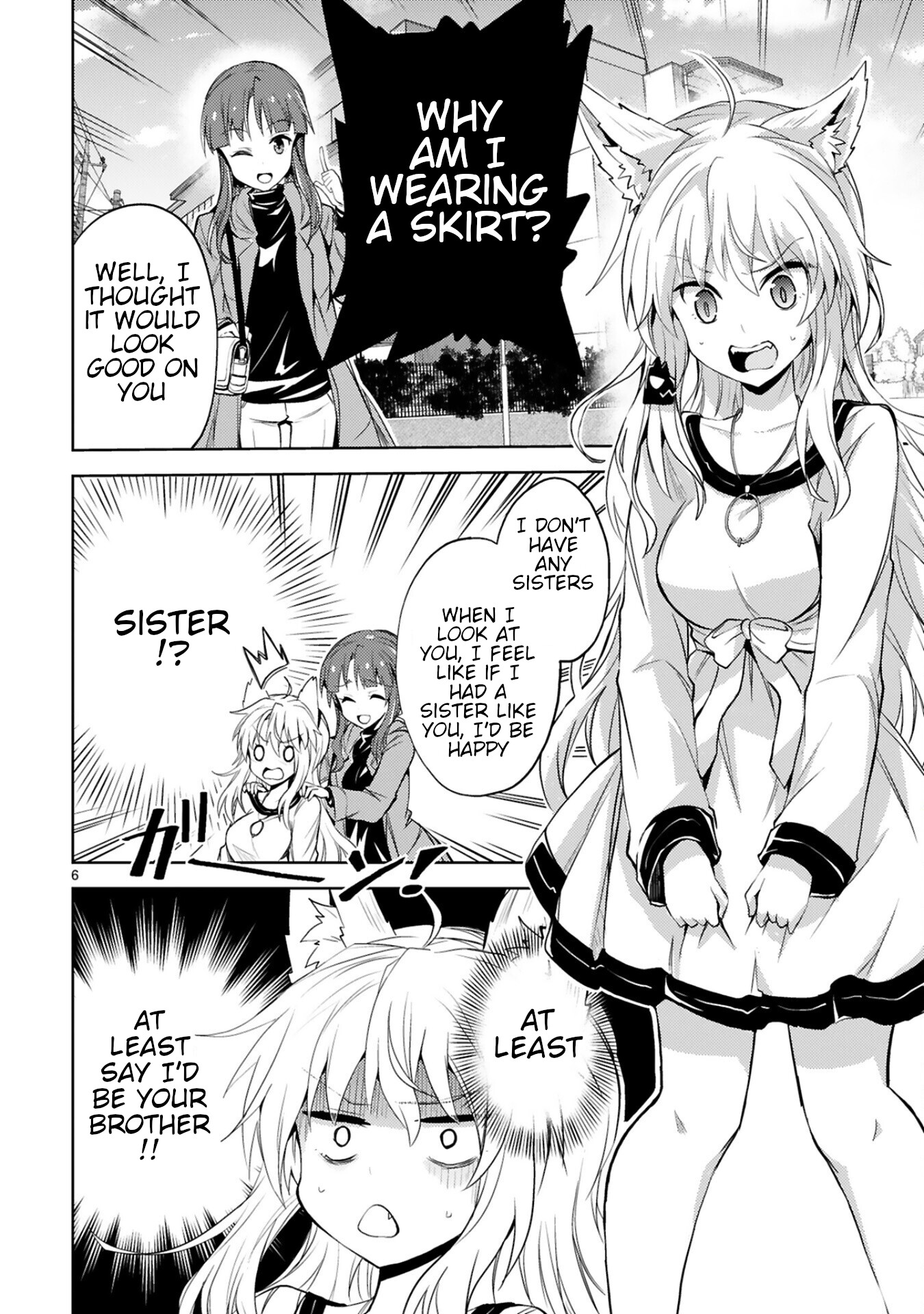 Kuroitsu-san in the Superhuman Research & Development Department Chapter 10 page 6 - Chapter 10: Puppy Love in a Skirt