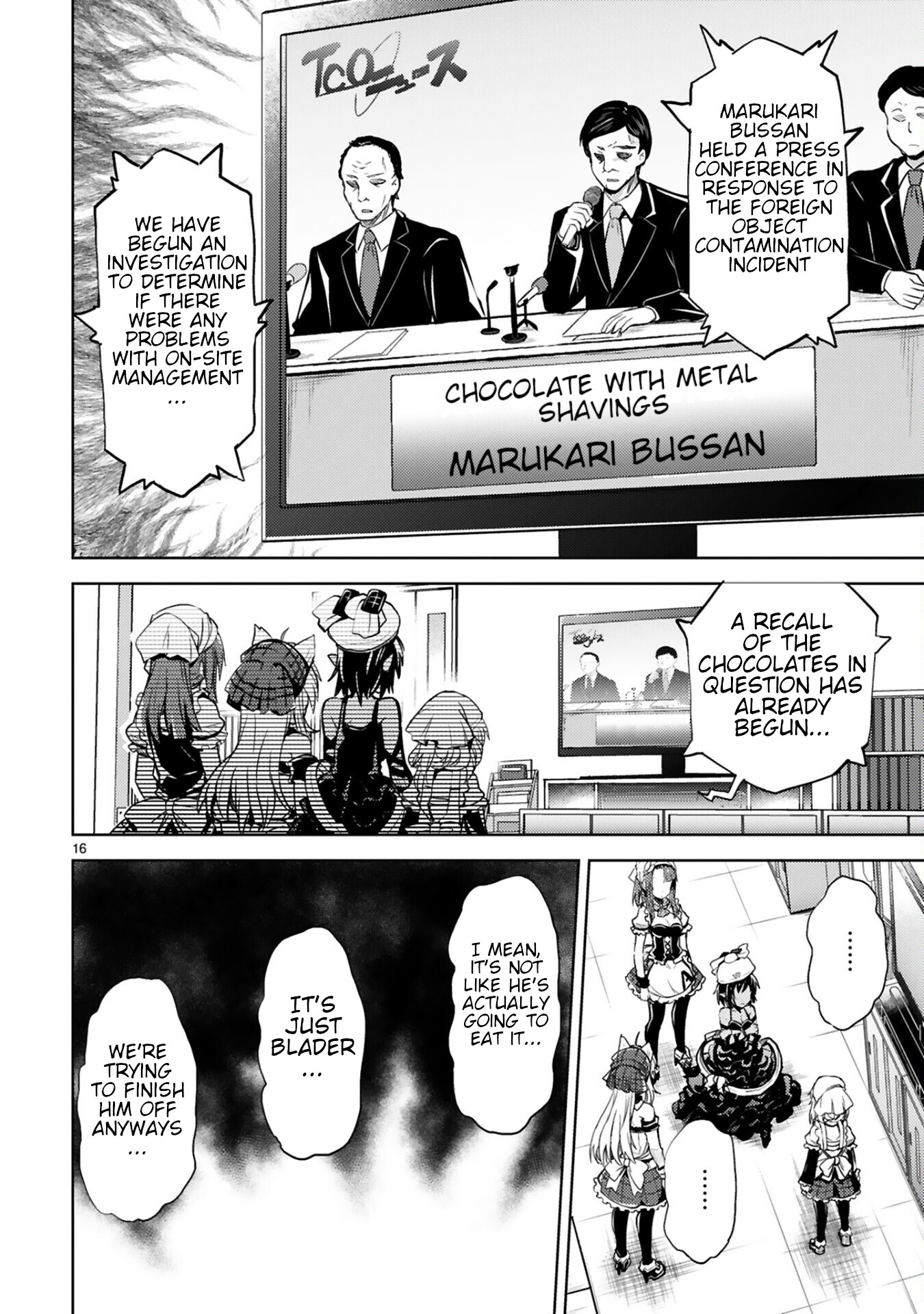 Kuroitsu-san in the Superhuman Research & Development Department Chapter 11 page 16 - Chapter 11: Operation Terrifying Valentine's Day