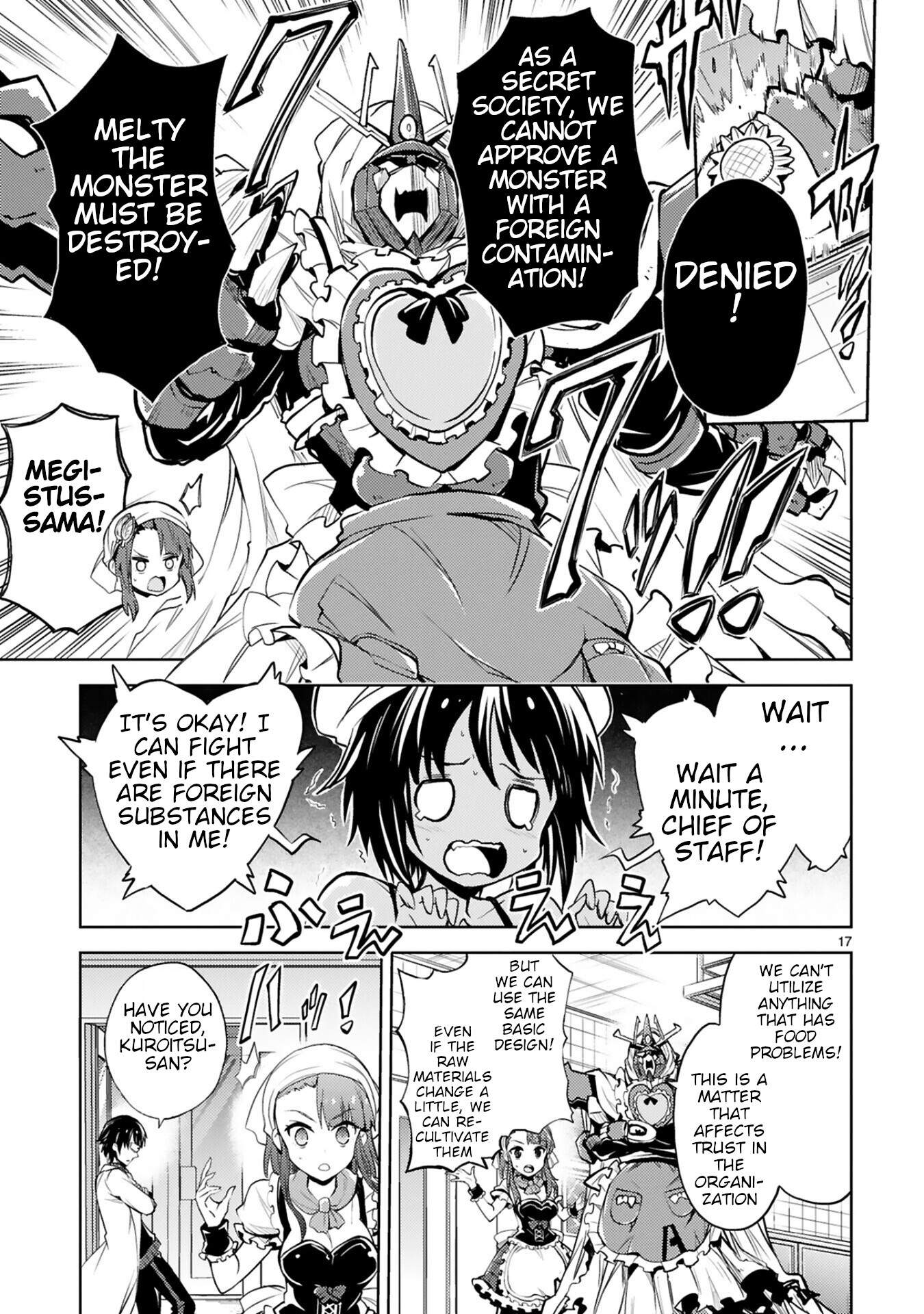 Kuroitsu-san in the Superhuman Research & Development Department Chapter 11 page 17 - Chapter 11: Operation Terrifying Valentine's Day