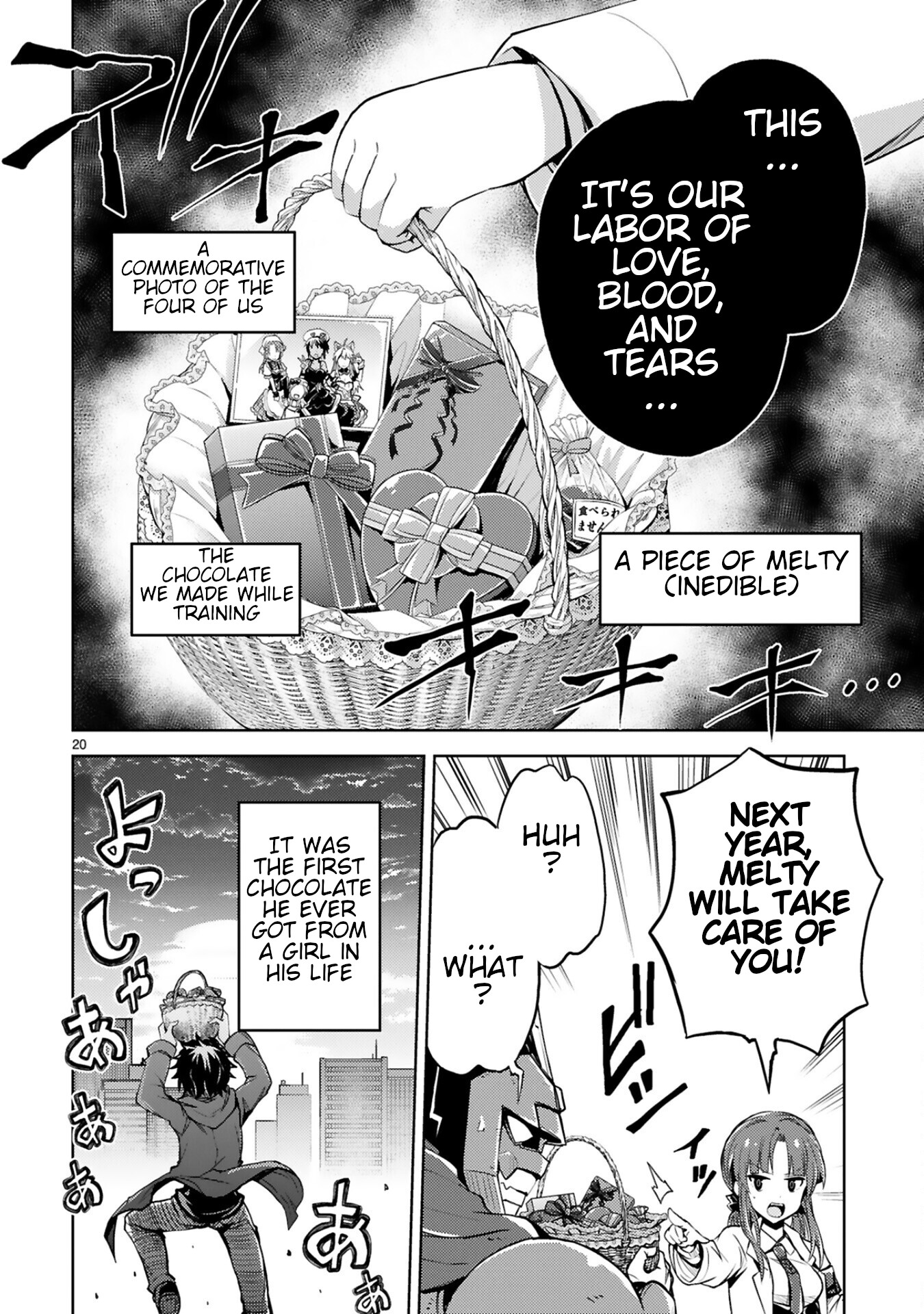 Kuroitsu-san in the Superhuman Research & Development Department Chapter 11 page 20 - Chapter 11: Operation Terrifying Valentine's Day