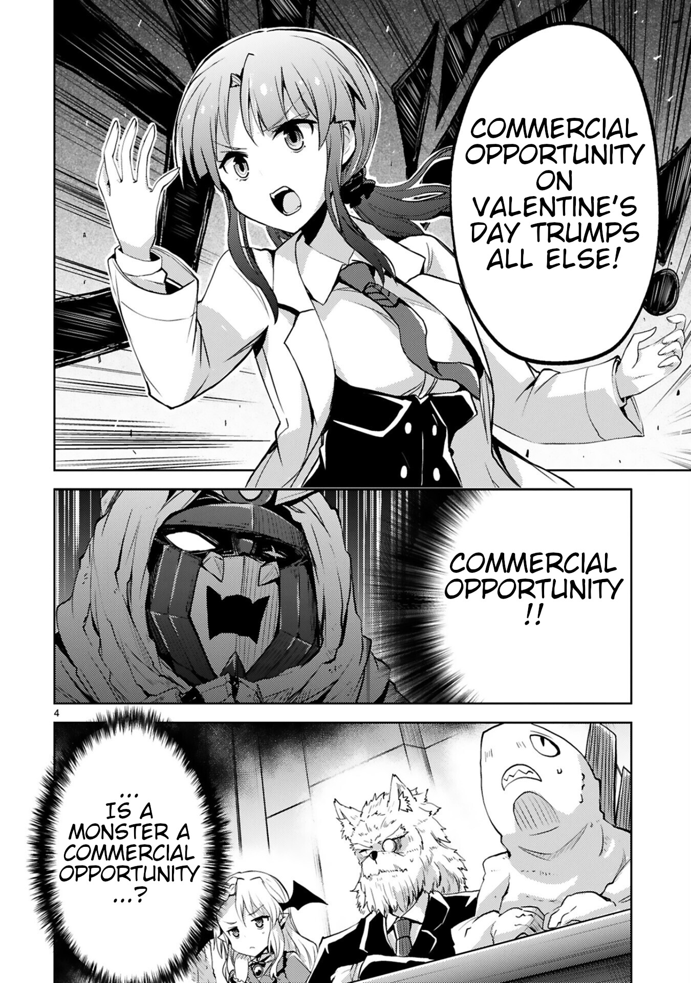 Kuroitsu-san in the Superhuman Research & Development Department Chapter 11 page 4 - Chapter 11: Operation Terrifying Valentine's Day