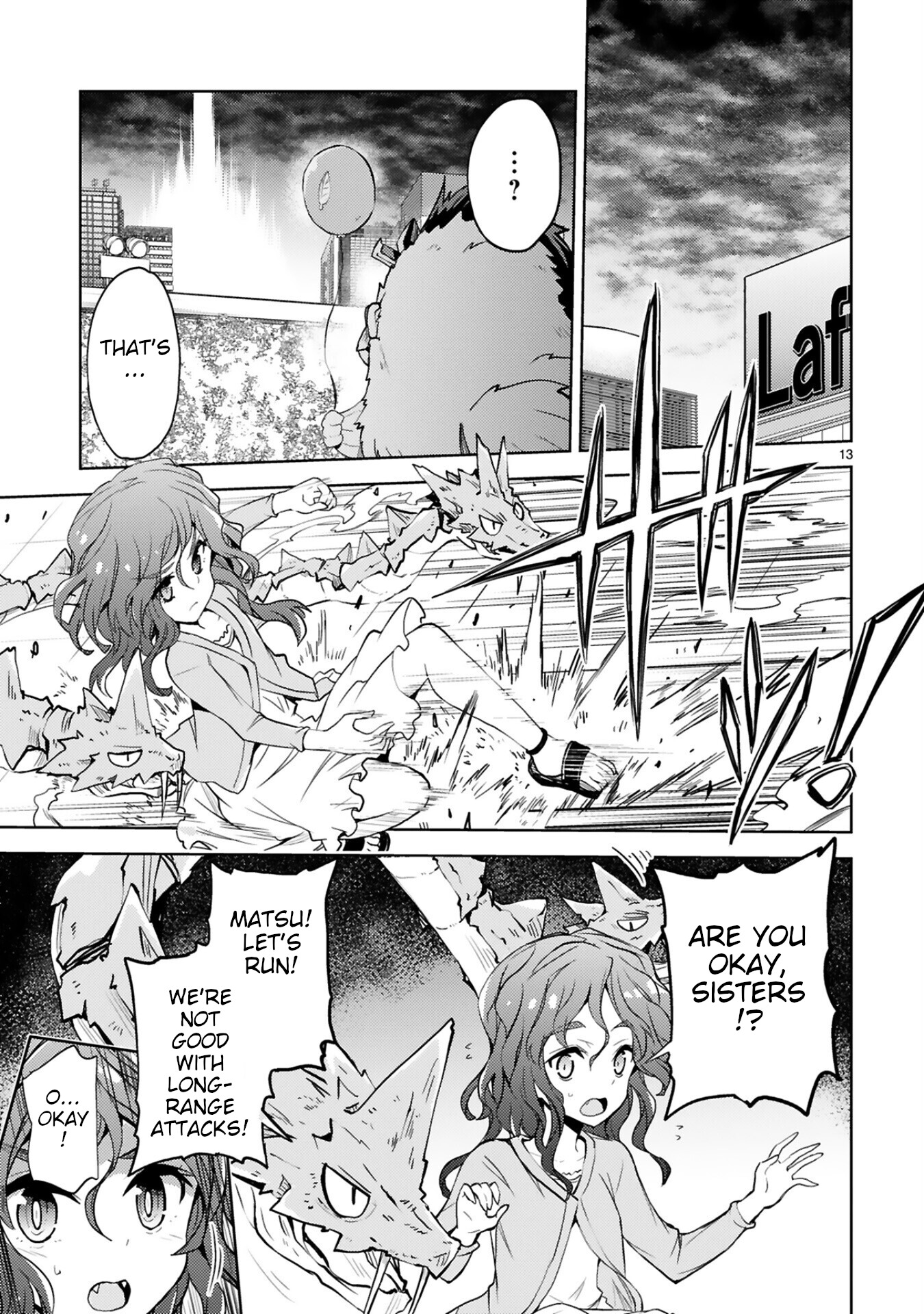 Kuroitsu-san in the Superhuman Research & Development Department Chapter 12 page 13 - Chapter 12: Cannon-kun's Battle