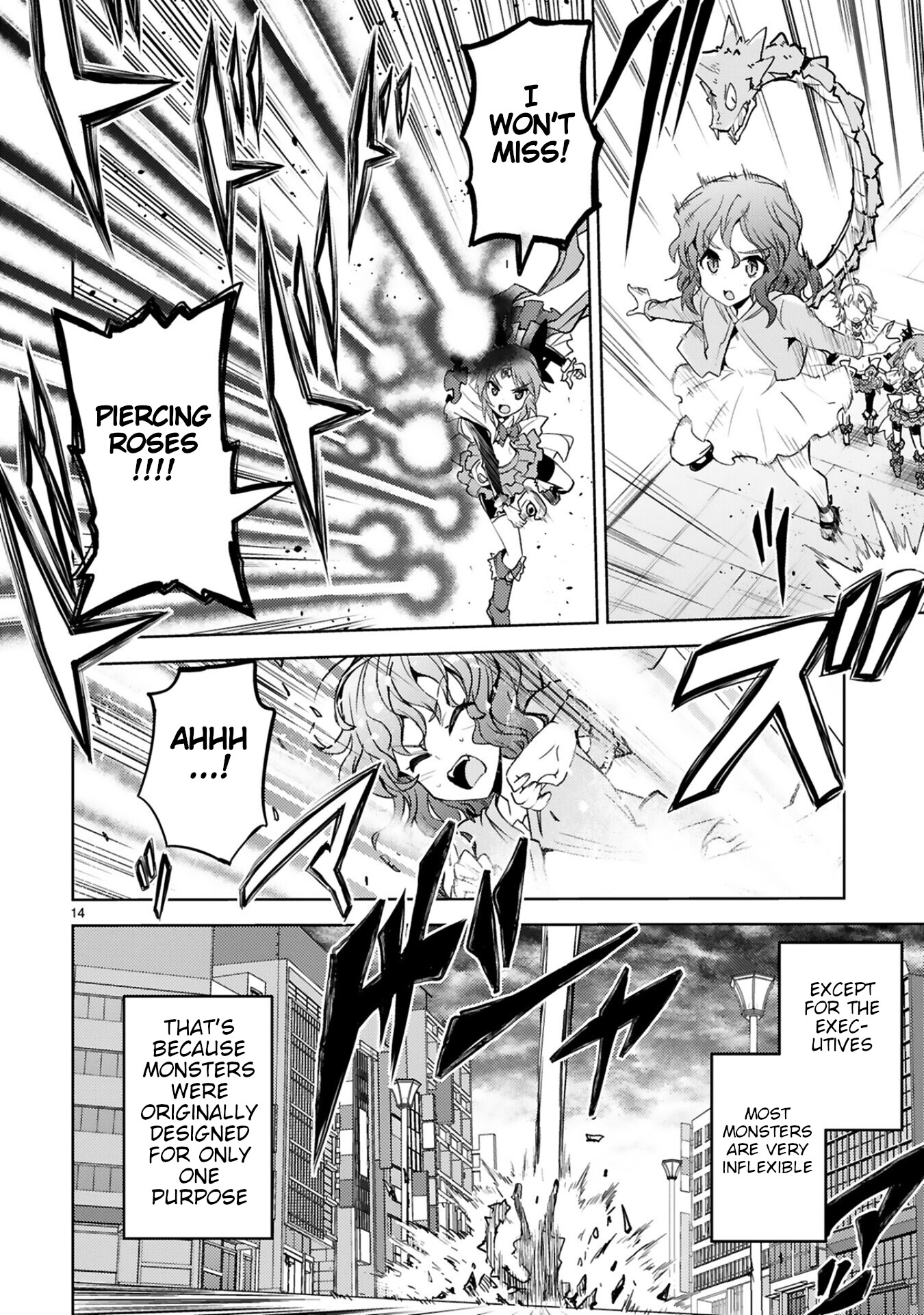 Kuroitsu-san in the Superhuman Research & Development Department Chapter 12 page 14 - Chapter 12: Cannon-kun's Battle
