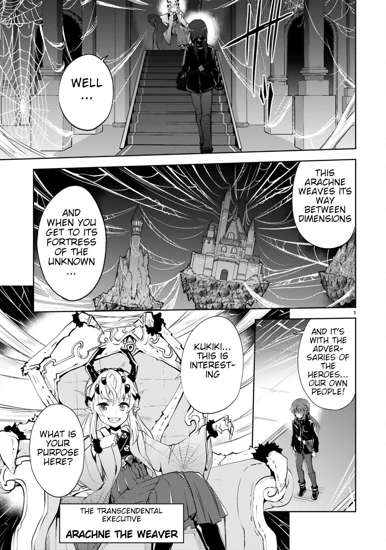 Kuroitsu-san in the Superhuman Research & Development Department Chapter 13 page 1 - Chapter 13: Collecting the Stamps of the Senior Executives