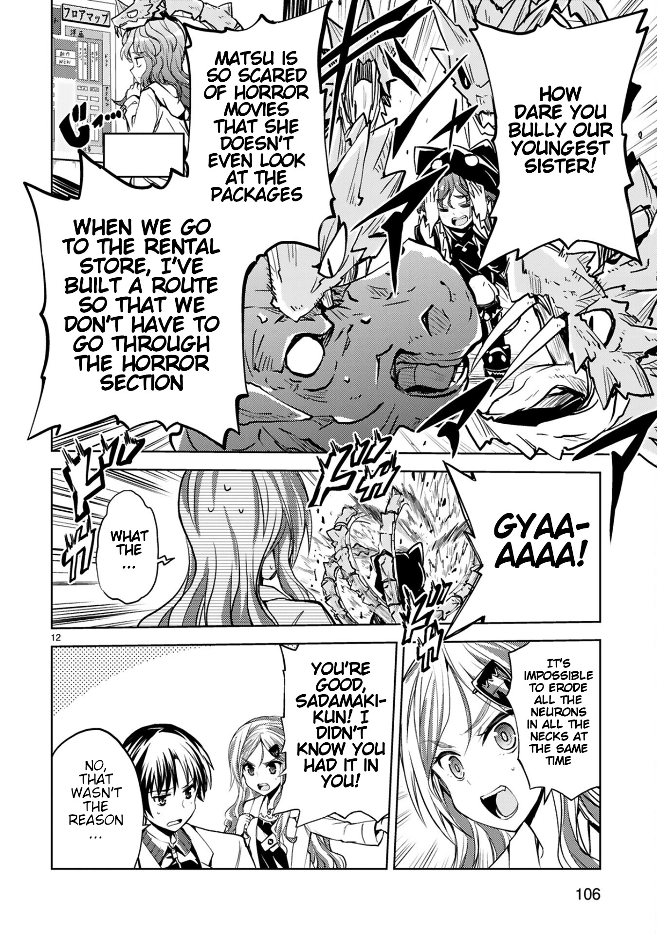 Kuroitsu-san in the Superhuman Research & Development Department Chapter 14 page 12 - Chapter 14: Lamentations of Black Roar