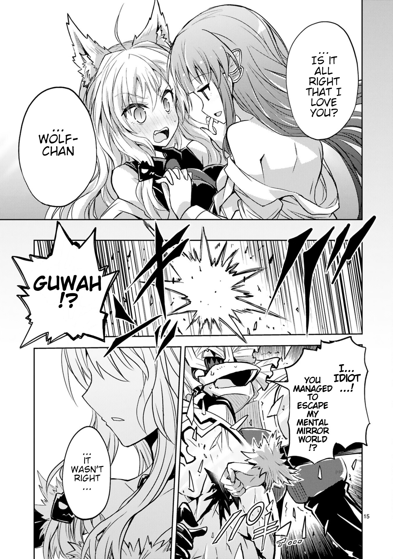 Kuroitsu-san in the Superhuman Research & Development Department Chapter 14 page 15 - Chapter 14: Lamentations of Black Roar