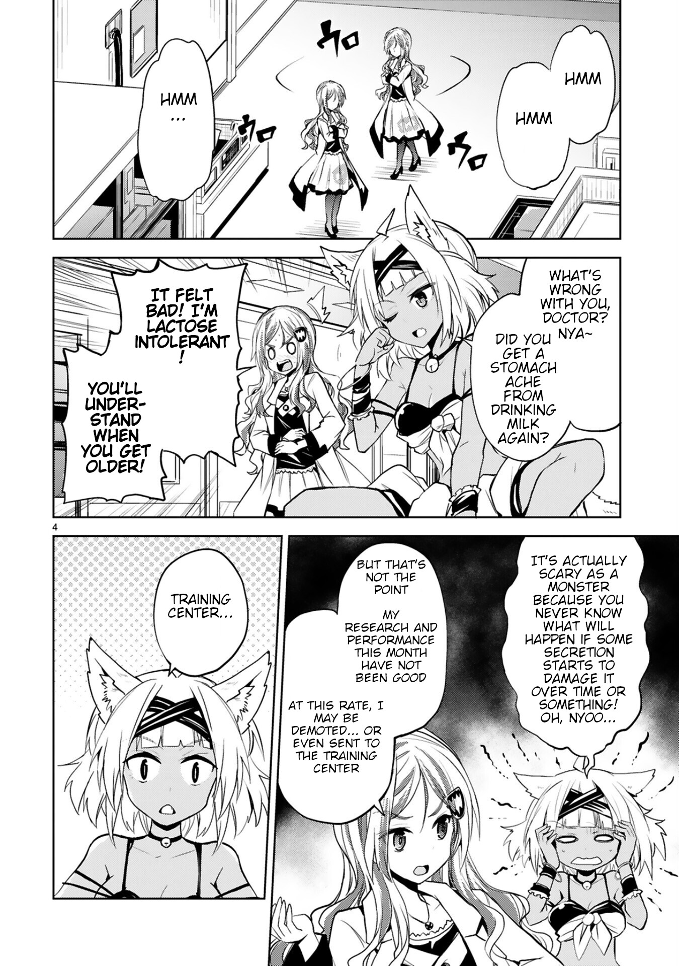 Kuroitsu-san in the Superhuman Research & Development Department Chapter 14 page 4 - Chapter 14: Lamentations of Black Roar
