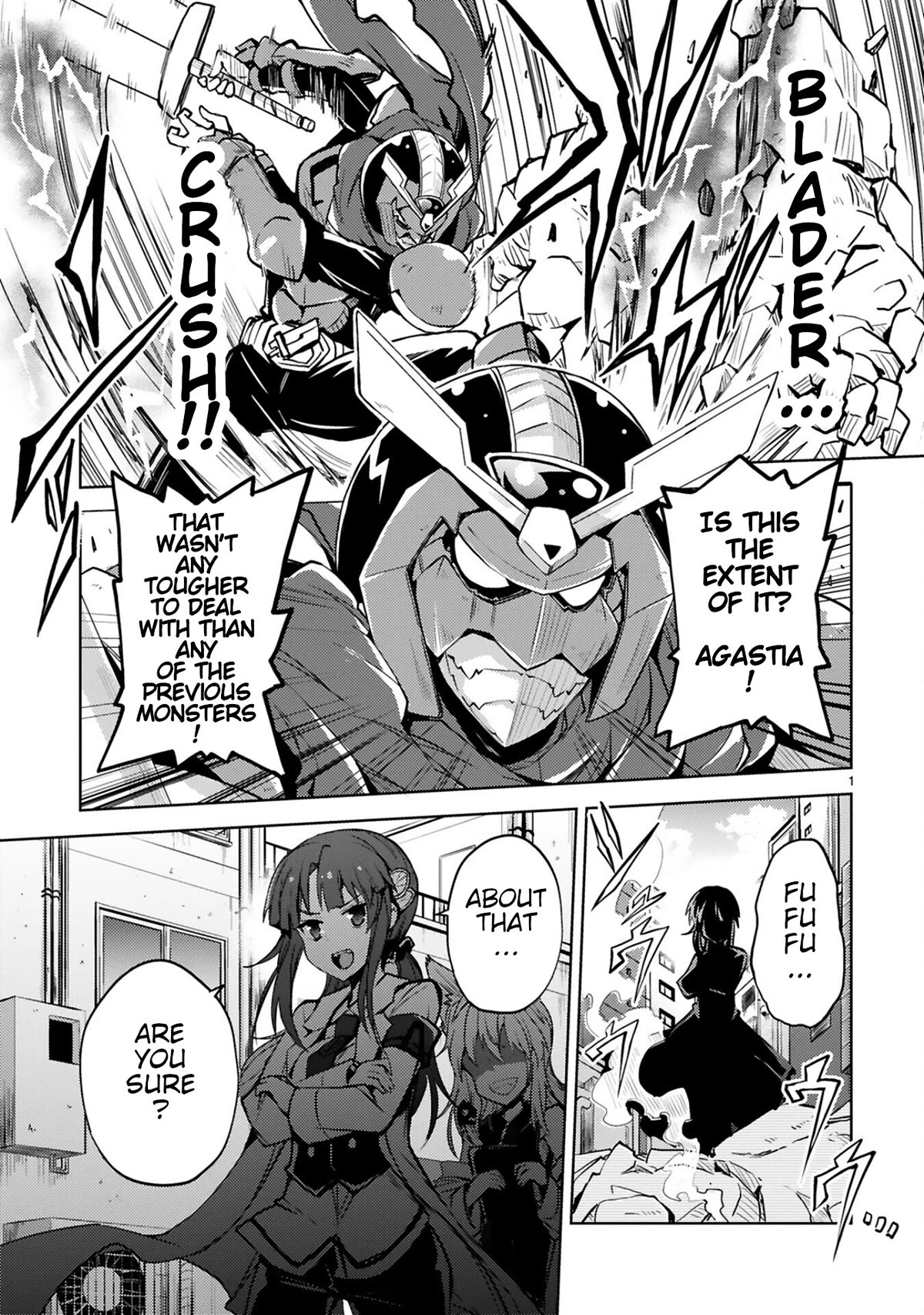 Kuroitsu-san in the Superhuman Research & Development Department Chapter 15 page 1 - Chapter 15: New Power