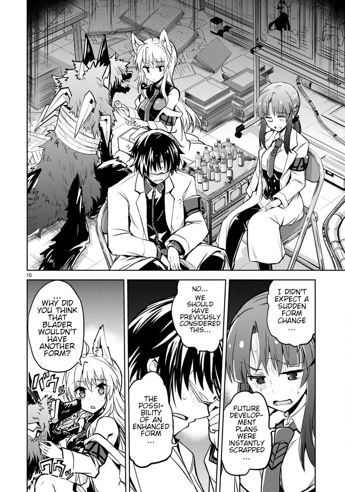 Kuroitsu-san in the Superhuman Research & Development Department Chapter 15 page 10 - Chapter 15: New Power