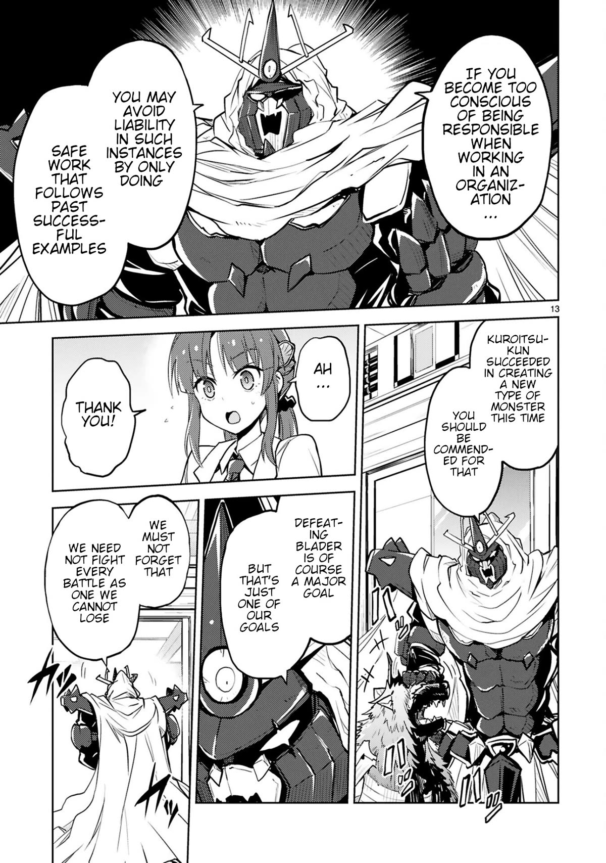 Kuroitsu-san in the Superhuman Research & Development Department Chapter 15 page 13 - Chapter 15: New Power