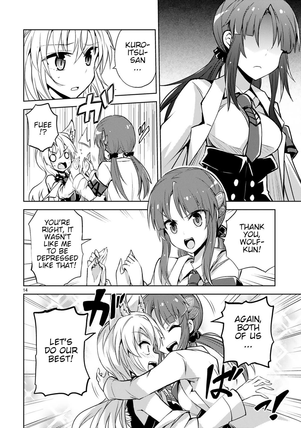 Kuroitsu-san in the Superhuman Research & Development Department Chapter 15 page 14 - Chapter 15: New Power