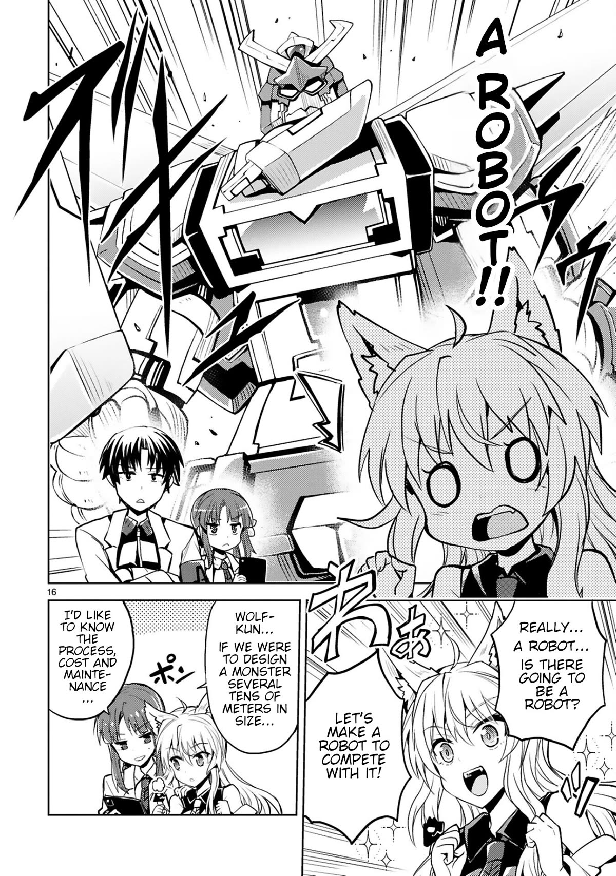 Kuroitsu-san in the Superhuman Research & Development Department Chapter 15 page 16 - Chapter 15: New Power