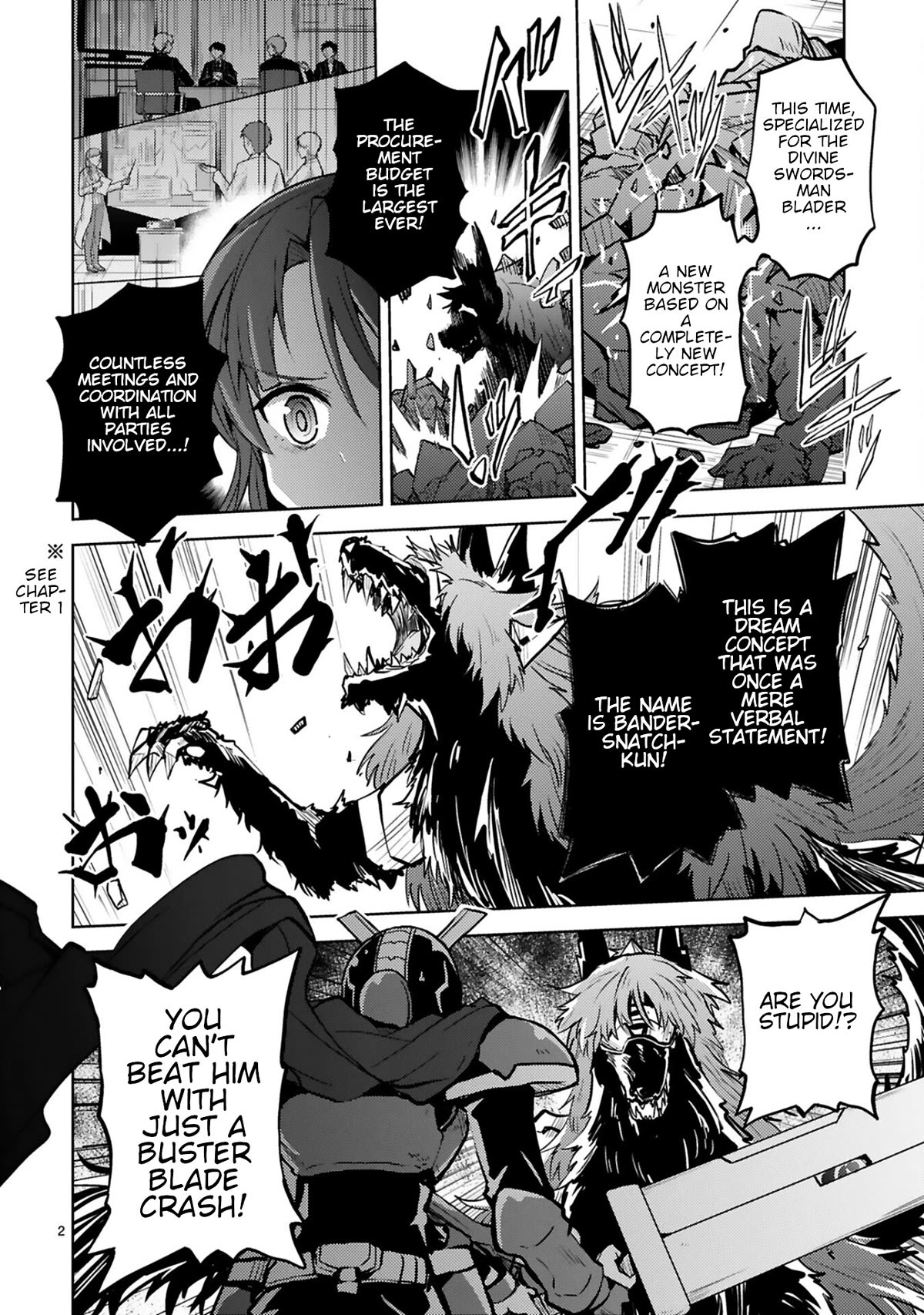 Kuroitsu-san in the Superhuman Research & Development Department Chapter 15 page 2 - Chapter 15: New Power