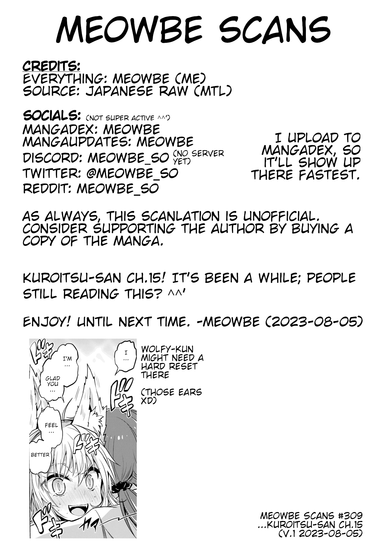 Kuroitsu-san in the Superhuman Research & Development Department Chapter 15 page 22 - Chapter 15: New Power