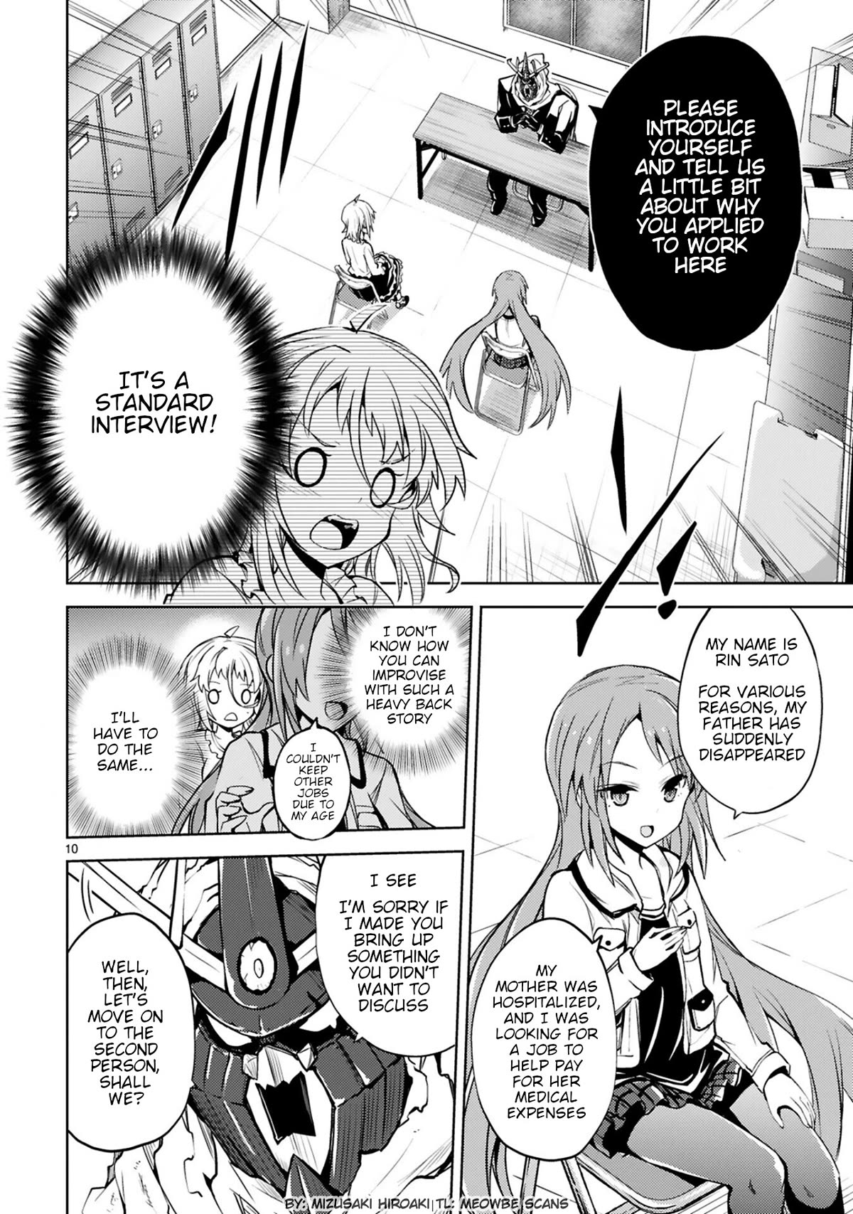 Kuroitsu-san in the Superhuman Research & Development Department Chapter 16 page 10 - Chapter 16: Magical Girl Infiltration Operation