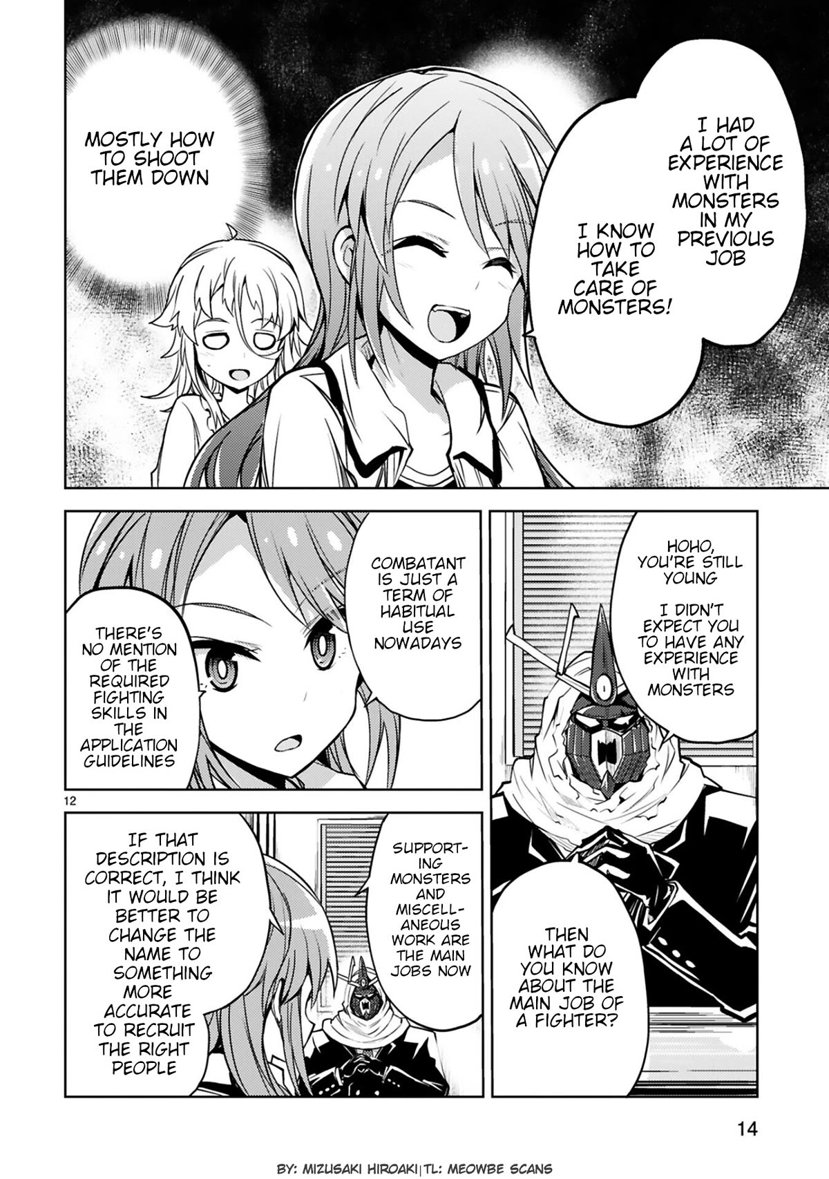 Kuroitsu-san in the Superhuman Research & Development Department Chapter 16 page 12 - Chapter 16: Magical Girl Infiltration Operation