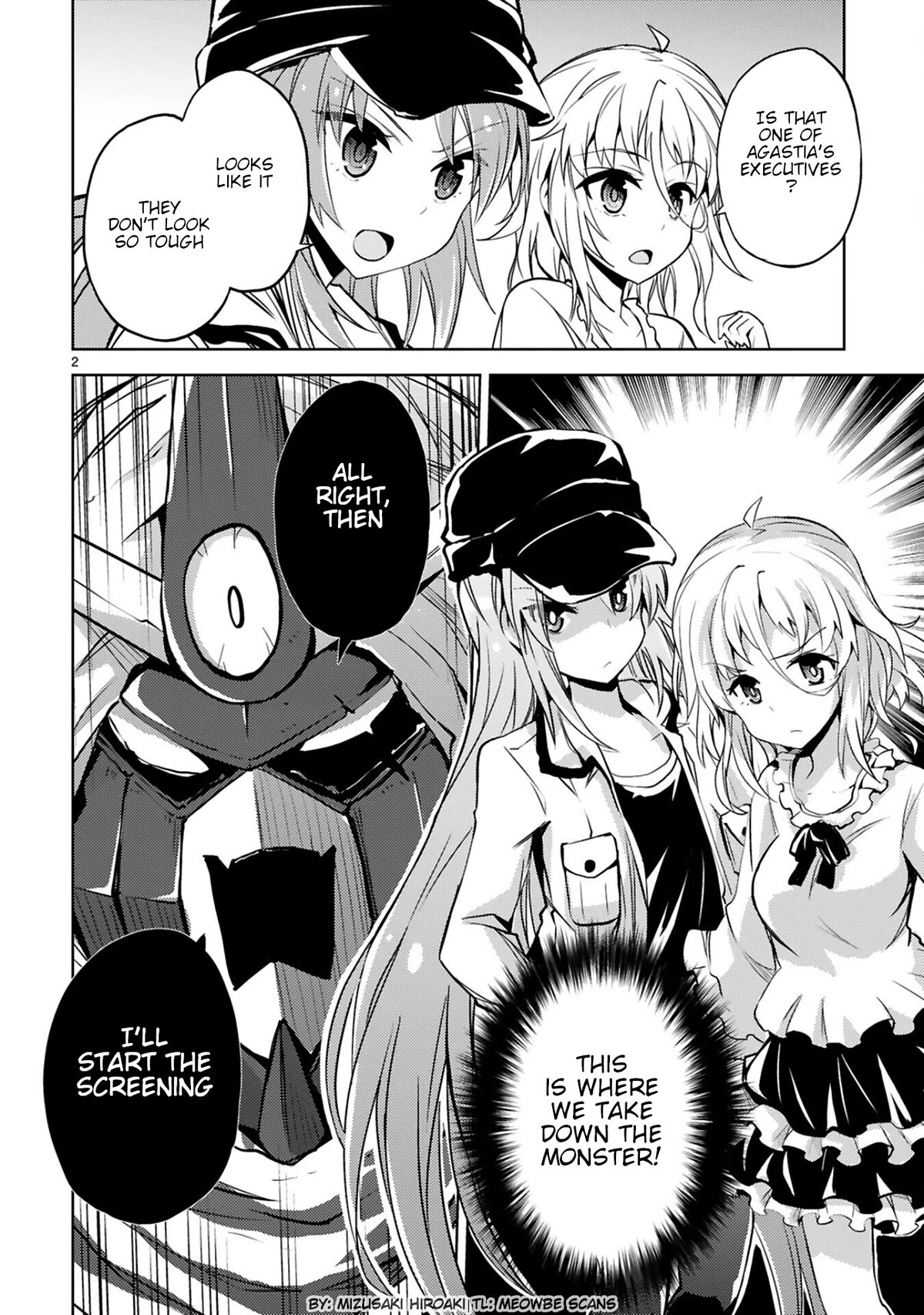 Kuroitsu-san in the Superhuman Research & Development Department Chapter 16 page 2 - Chapter 16: Magical Girl Infiltration Operation