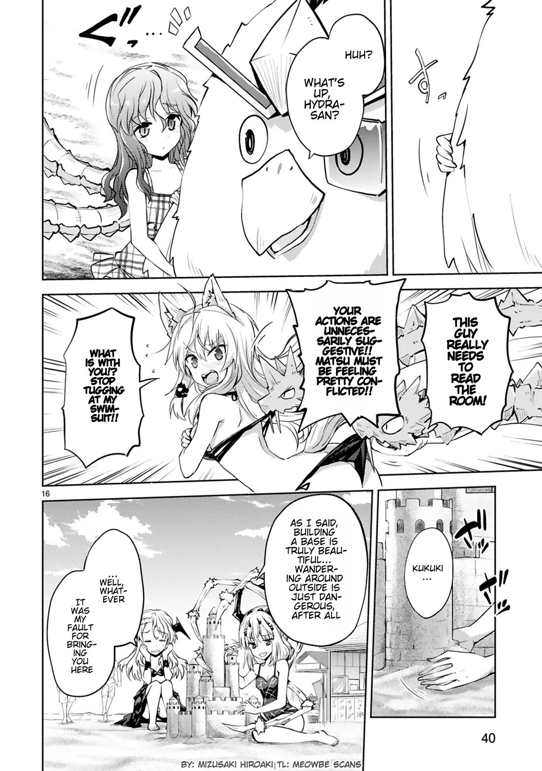 Kuroitsu-san in the Superhuman Research & Development Department Chapter 17 page 16 - Chapter 17: Underwater Ability Test