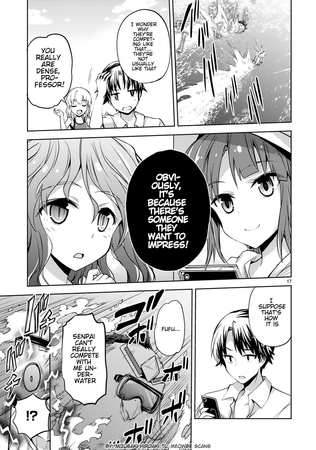 Kuroitsu-san in the Superhuman Research & Development Department Chapter 17 page 17 - Chapter 17: Underwater Ability Test