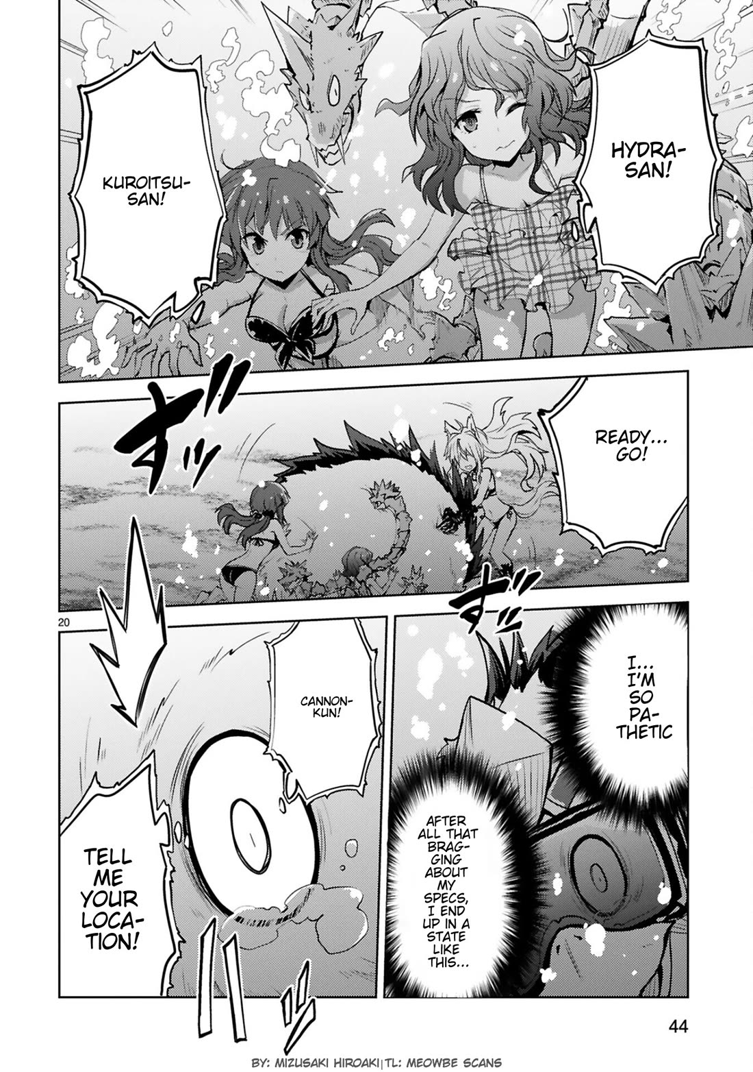 Kuroitsu-san in the Superhuman Research & Development Department Chapter 17 page 20 - Chapter 17: Underwater Ability Test