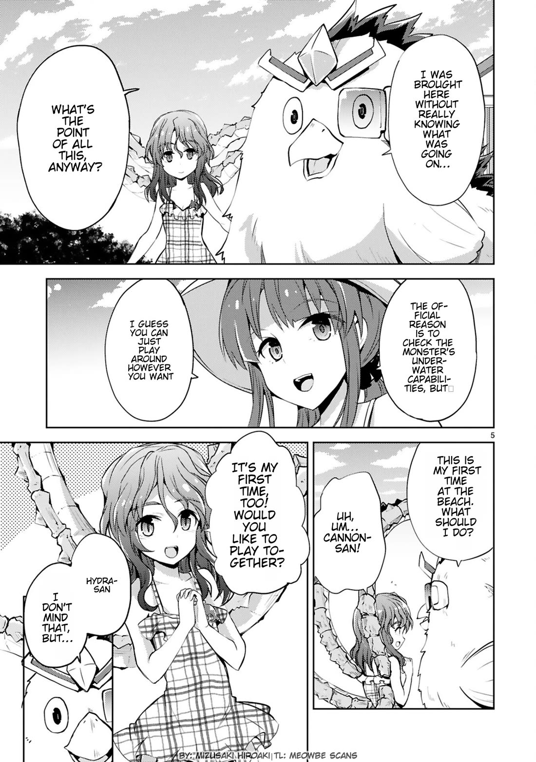 Kuroitsu-san in the Superhuman Research & Development Department Chapter 17 page 5 - Chapter 17: Underwater Ability Test
