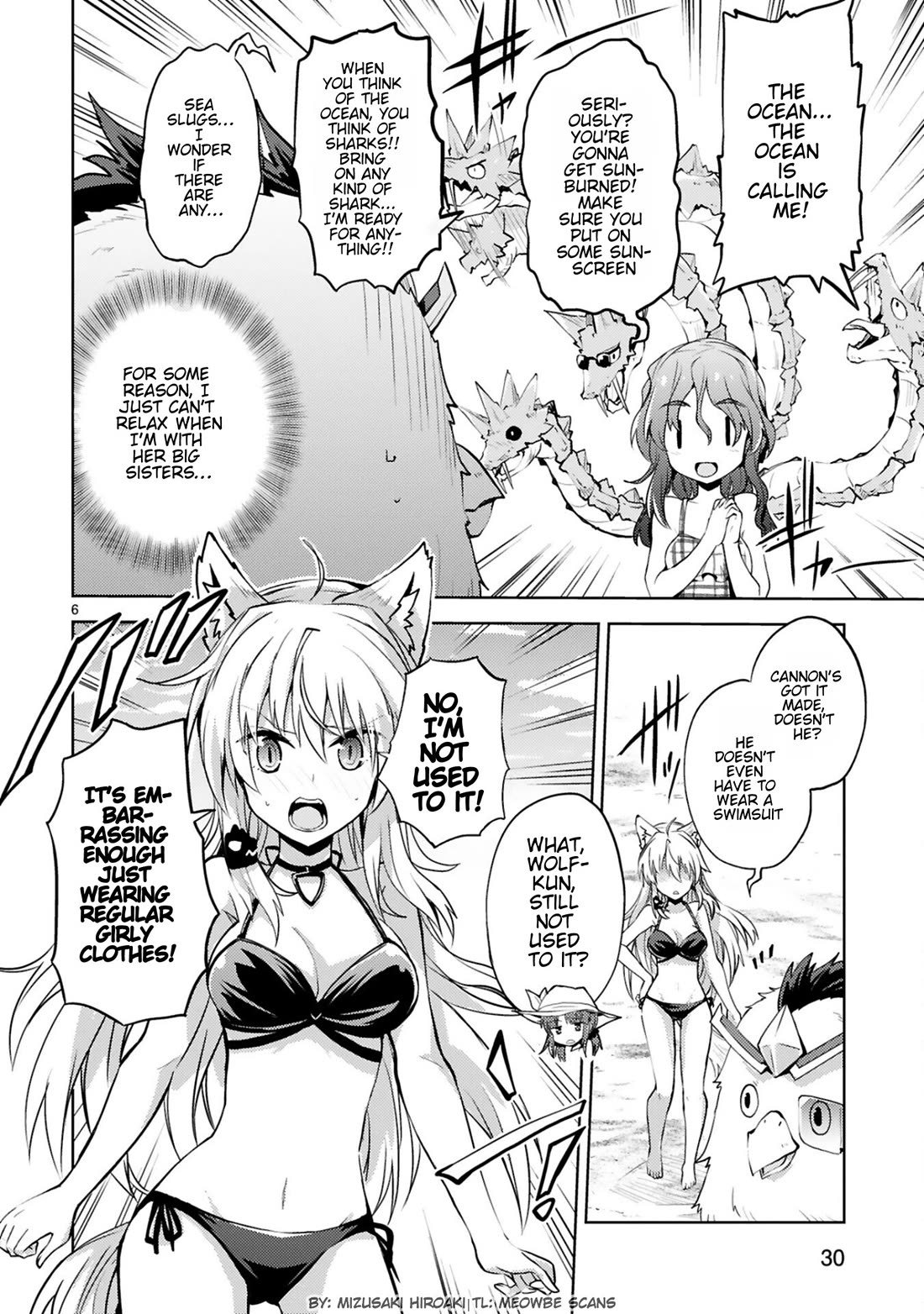 Kuroitsu-san in the Superhuman Research & Development Department Chapter 17 page 6 - Chapter 17: Underwater Ability Test