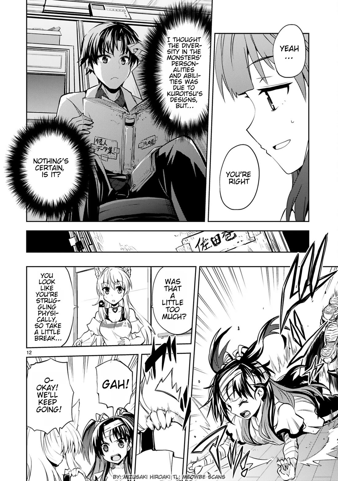 Kuroitsu-san in the Superhuman Research & Development Department Chapter 18 page 12 - Chapter 18: Does the Bandaged Monster Dream of Idols? (Part 1)