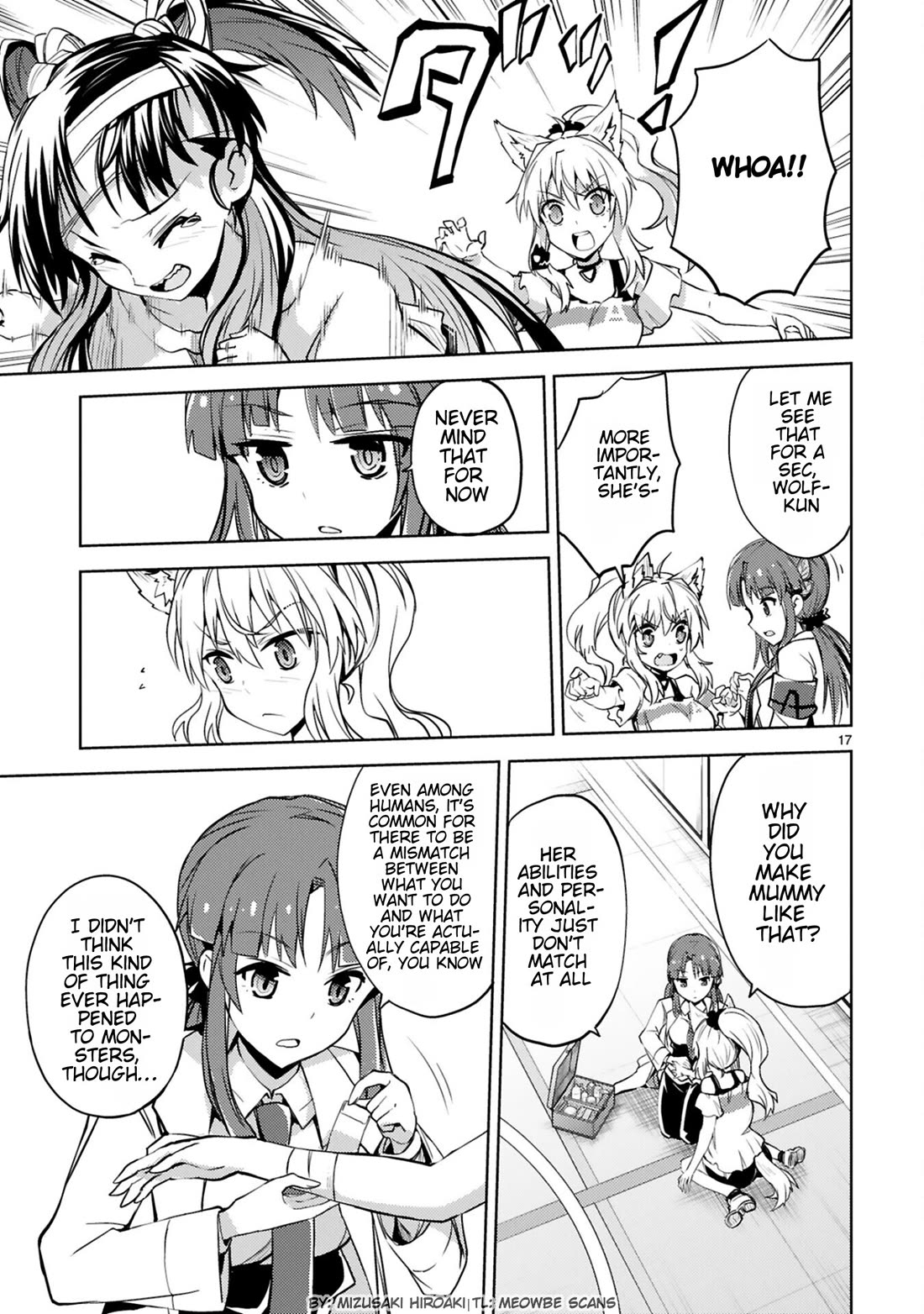 Kuroitsu-san in the Superhuman Research & Development Department Chapter 18 page 17 - Chapter 18: Does the Bandaged Monster Dream of Idols? (Part 1)