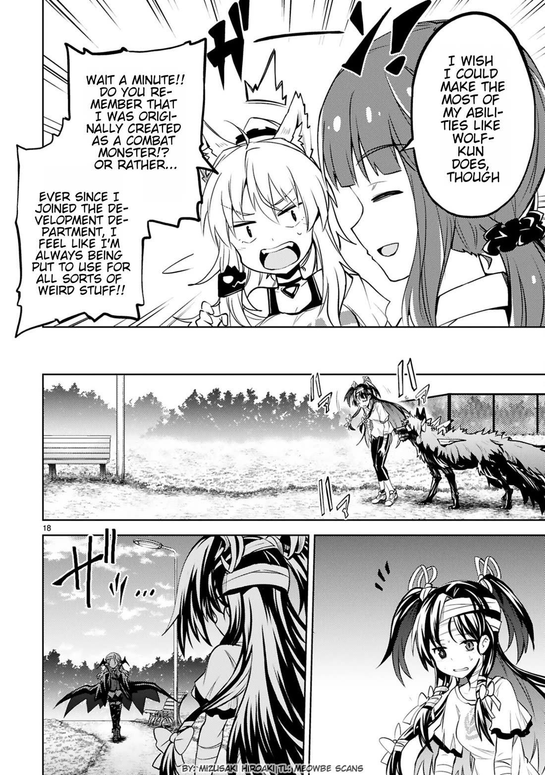 Kuroitsu-san in the Superhuman Research & Development Department Chapter 18 page 18 - Chapter 18: Does the Bandaged Monster Dream of Idols? (Part 1)