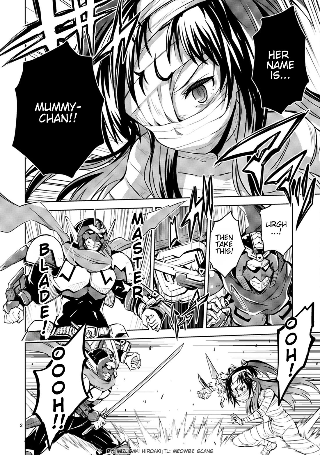 Kuroitsu-san in the Superhuman Research & Development Department Chapter 18 page 2 - Chapter 18: Does the Bandaged Monster Dream of Idols? (Part 1)