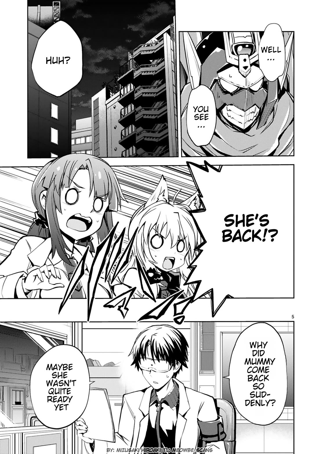 Kuroitsu-san in the Superhuman Research & Development Department Chapter 18 page 5 - Chapter 18: Does the Bandaged Monster Dream of Idols? (Part 1)
