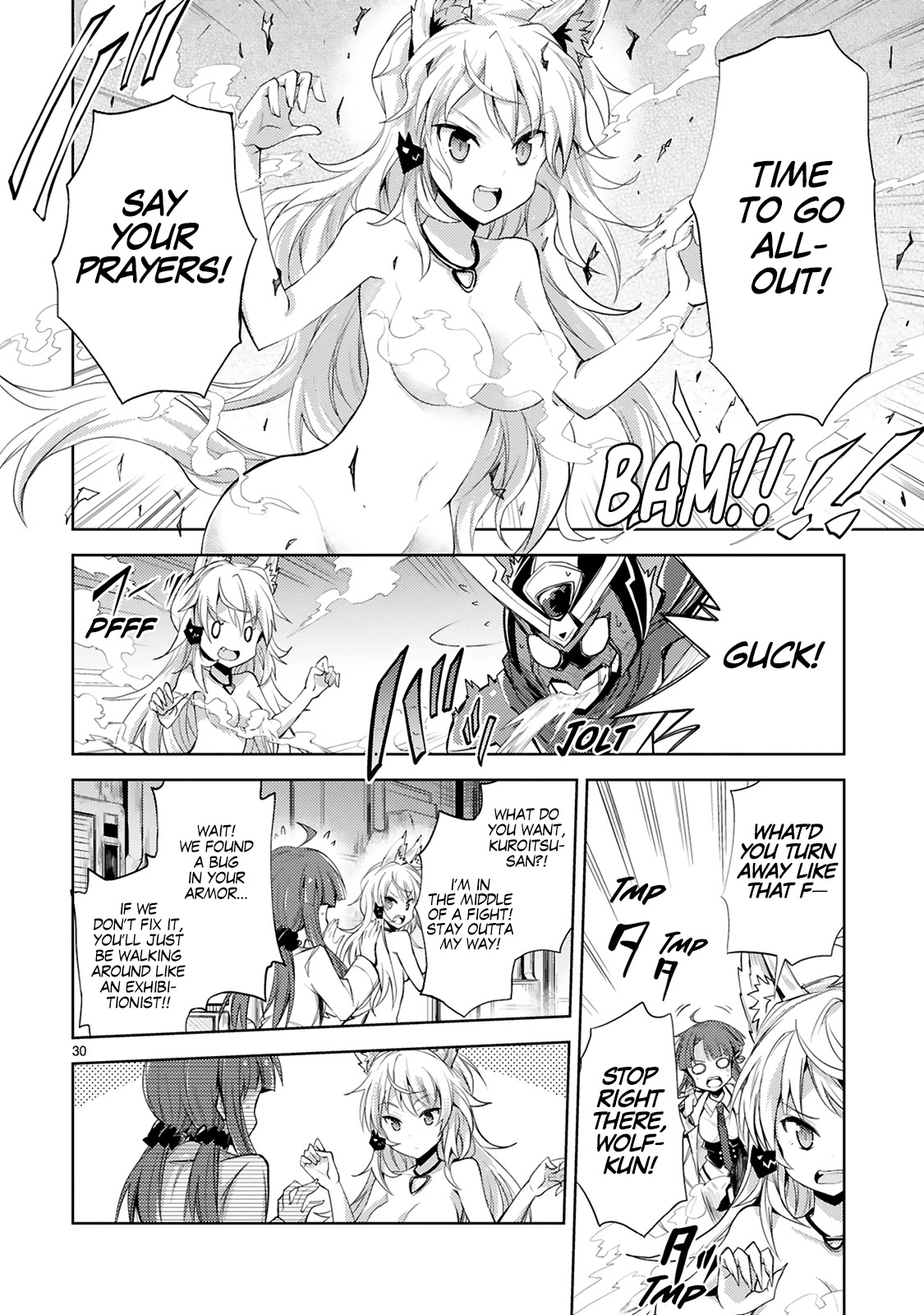 Kuroitsu-san in the Superhuman Research & Development Department Chapter 2 page 15 - Chapter 2: Wolf-kun's Spec Change