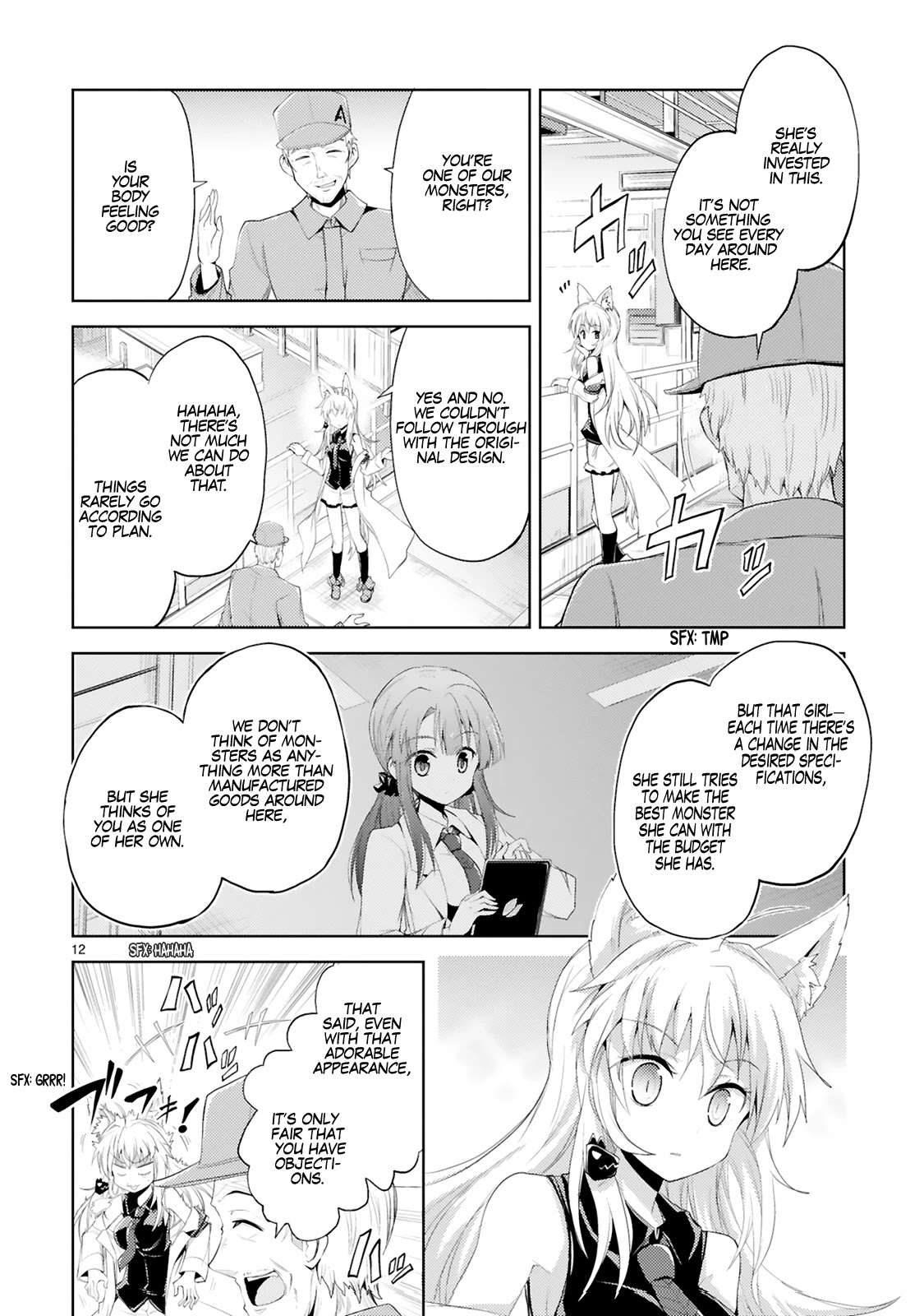Kuroitsu-san in the Superhuman Research & Development Department Chapter 3 page 13 - Chapter 3: Necessary Modifications