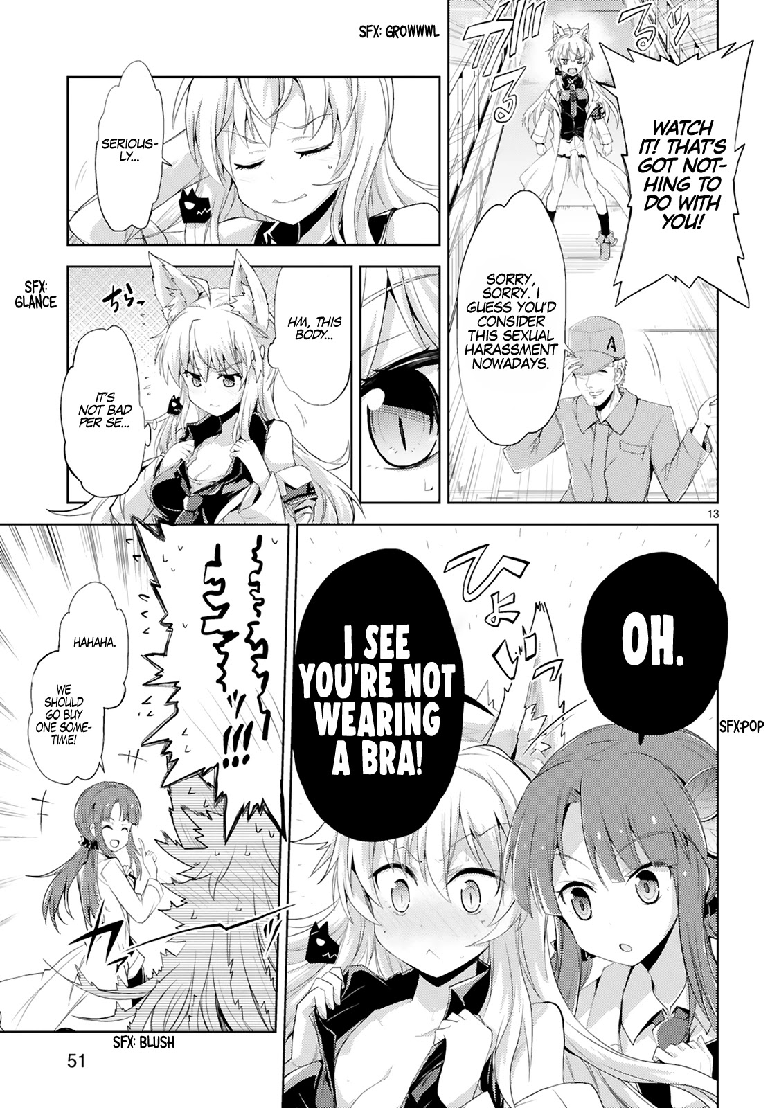 Kuroitsu-san in the Superhuman Research & Development Department Chapter 3 page 14 - Chapter 3: Necessary Modifications