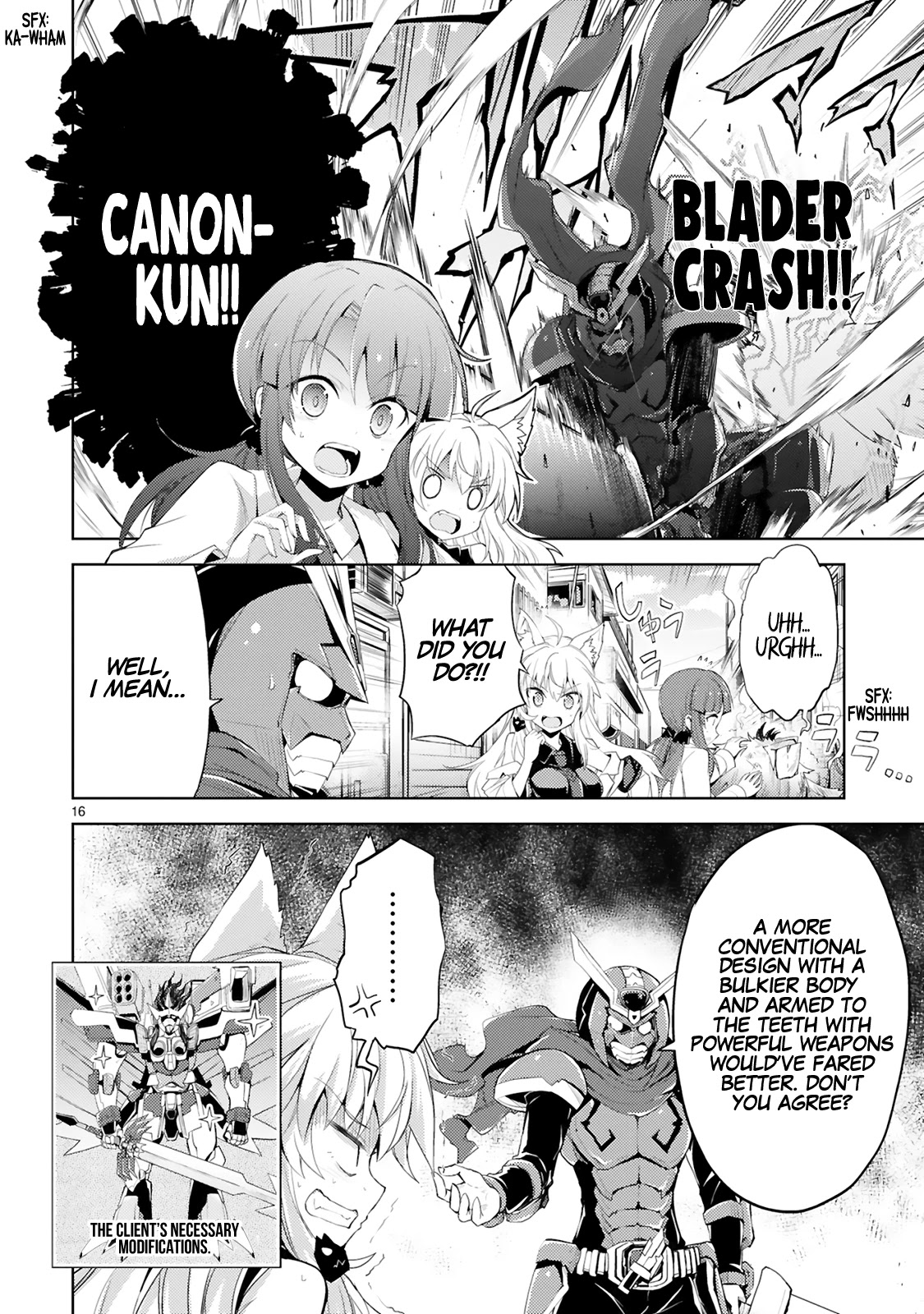 Kuroitsu-san in the Superhuman Research & Development Department Chapter 3 page 17 - Chapter 3: Necessary Modifications