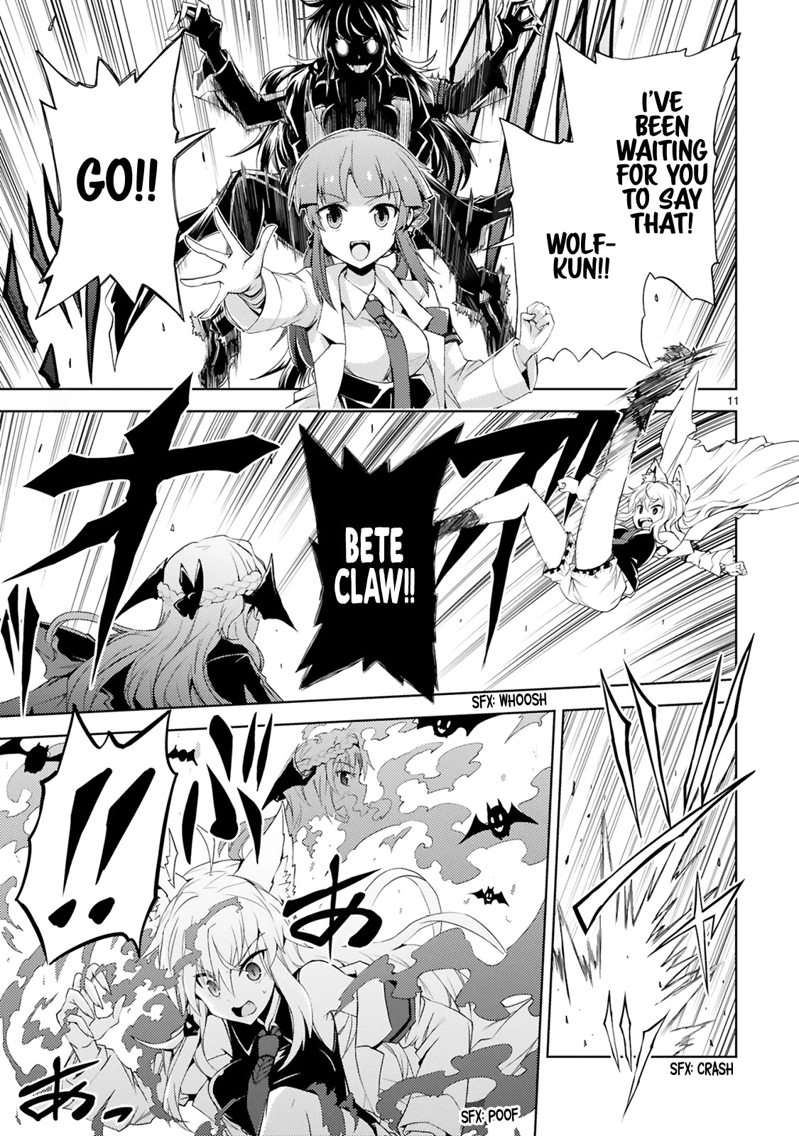 Kuroitsu-san in the Superhuman Research & Development Department Chapter 4 page 12 - Chapter 4: Attack of the Top Brass!
