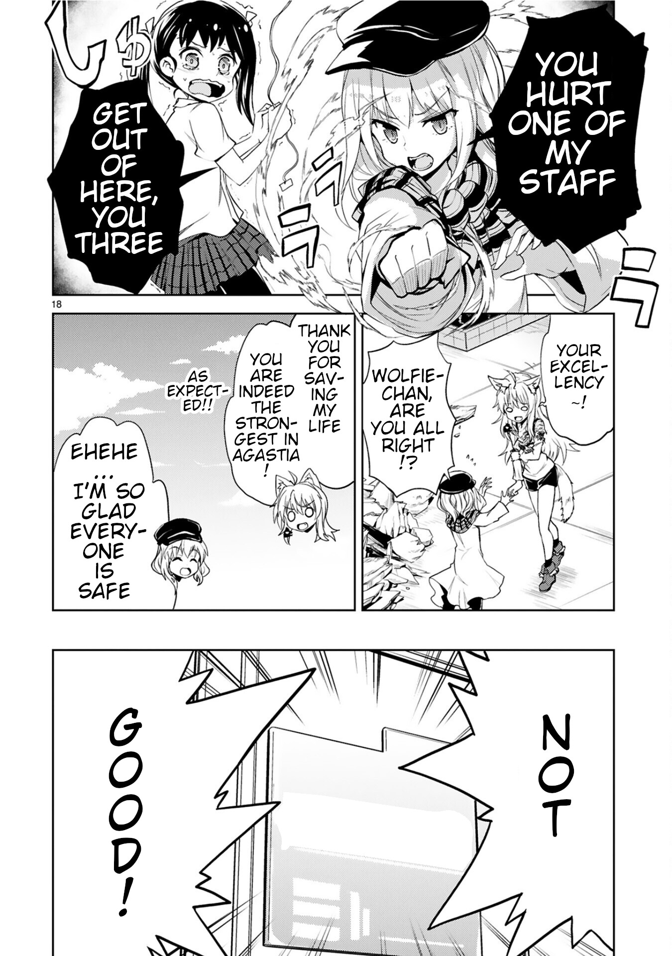 Kuroitsu-san in the Superhuman Research & Development Department Chapter 6 page 18 - Chapter 6: Wonderland Fantasy