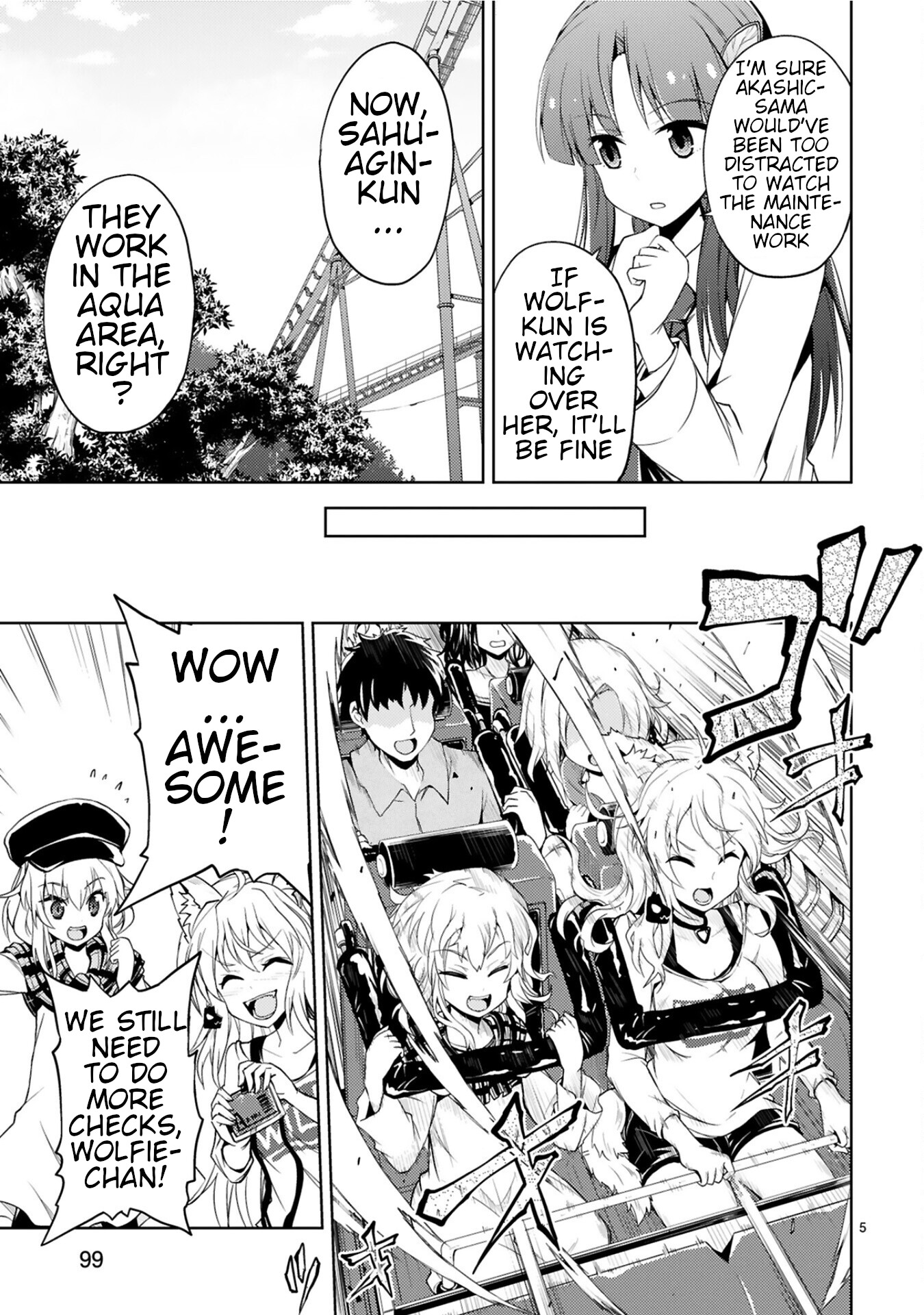 Kuroitsu-san in the Superhuman Research & Development Department Chapter 6 page 5 - Chapter 6: Wonderland Fantasy