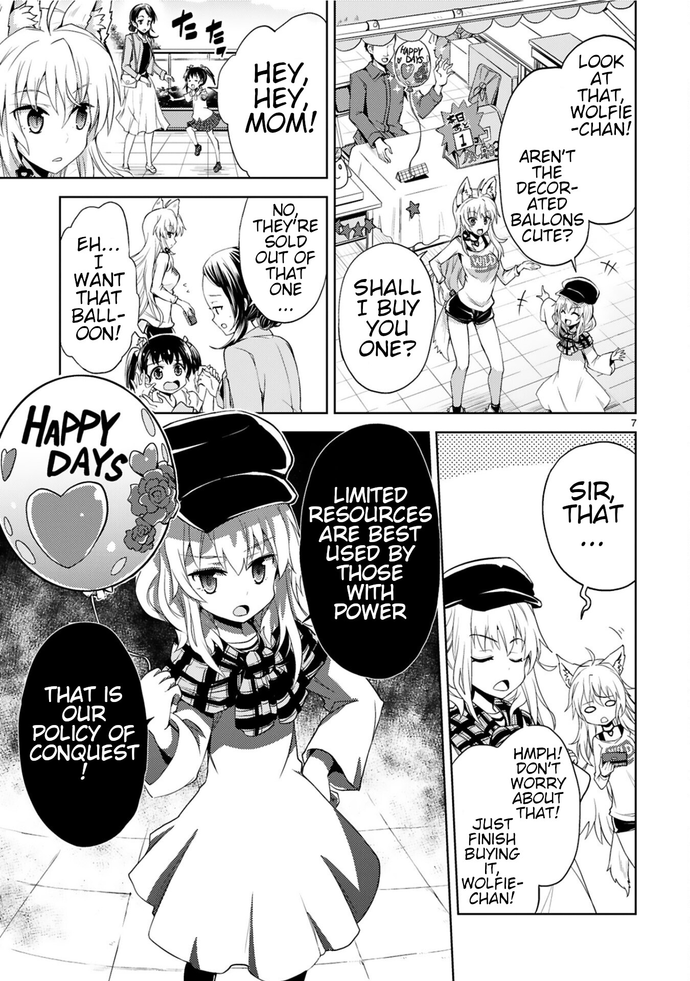 Kuroitsu-san in the Superhuman Research & Development Department Chapter 6 page 7 - Chapter 6: Wonderland Fantasy
