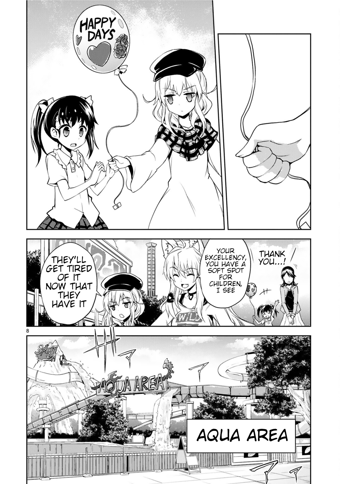 Kuroitsu-san in the Superhuman Research & Development Department Chapter 6 page 8 - Chapter 6: Wonderland Fantasy