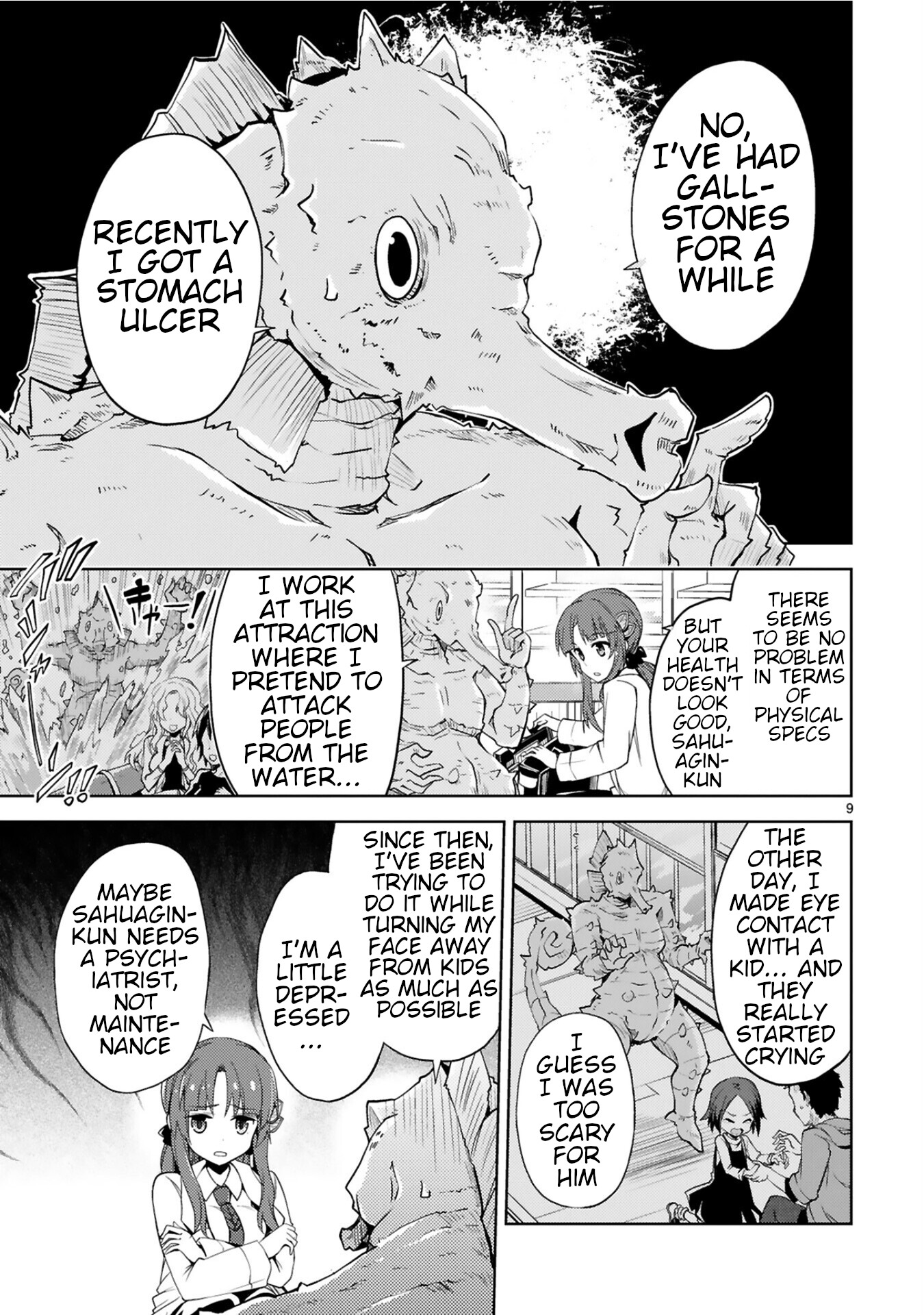 Kuroitsu-san in the Superhuman Research & Development Department Chapter 6 page 9 - Chapter 6: Wonderland Fantasy